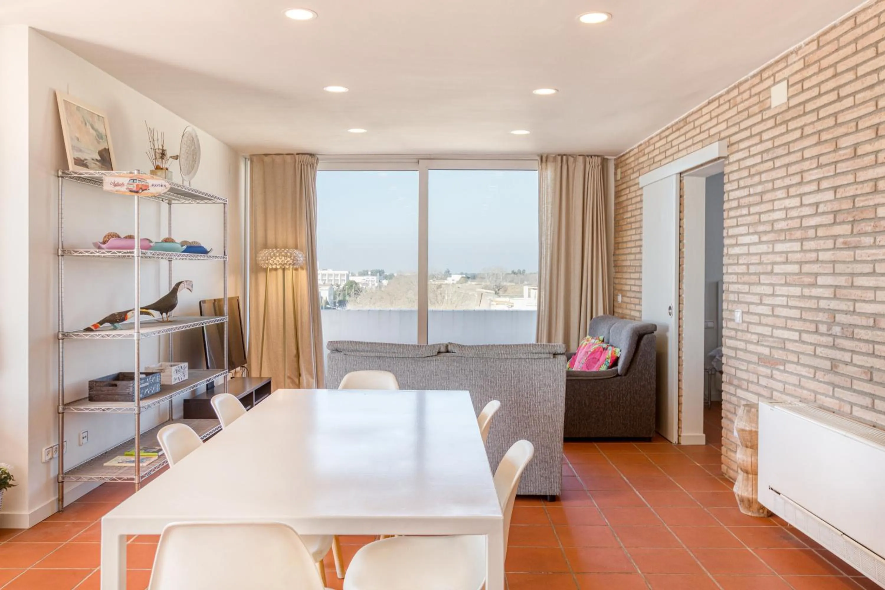 Seating area in Hotel Marina