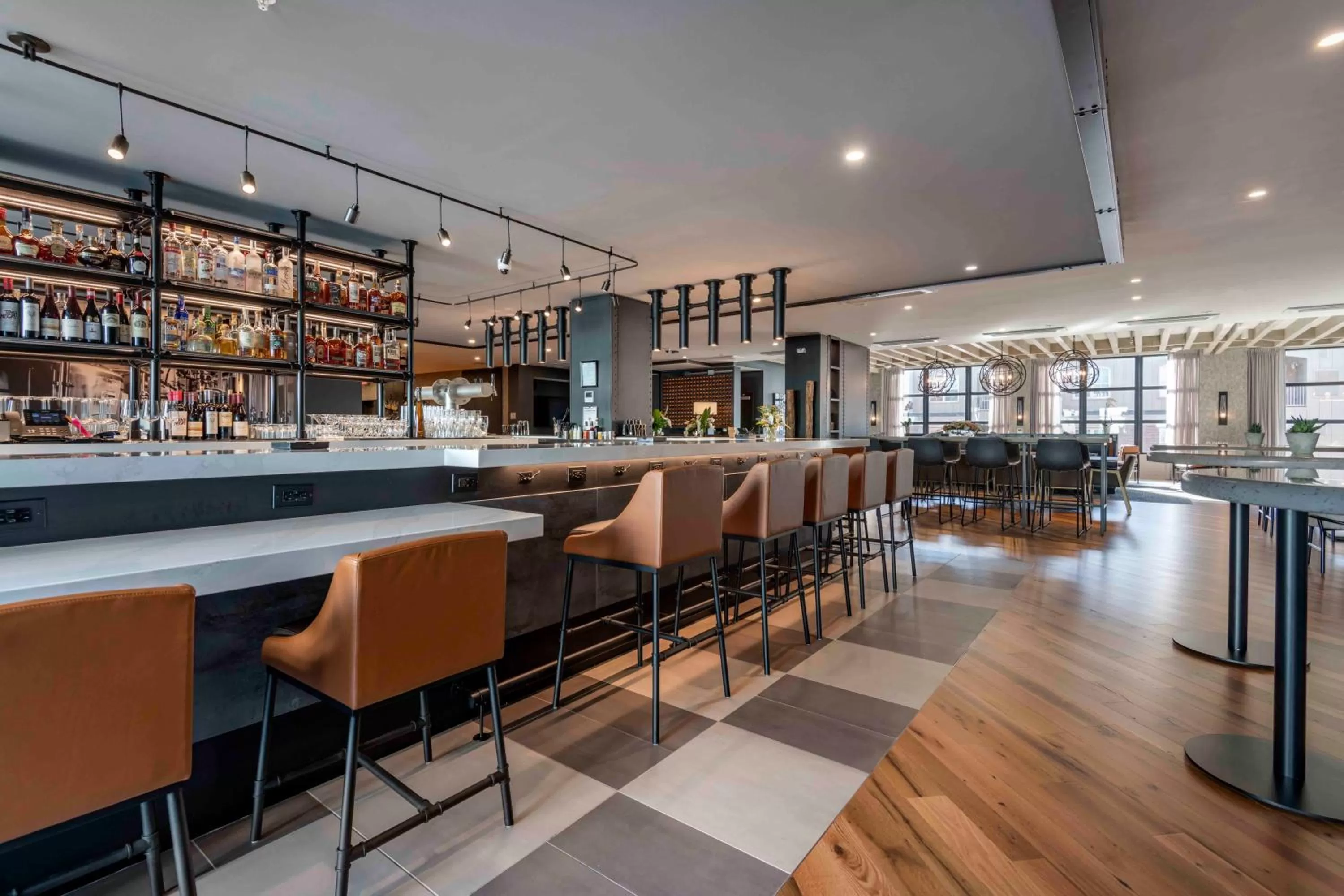 Lounge or bar in Cambria Hotel Portland Downtown Old Port