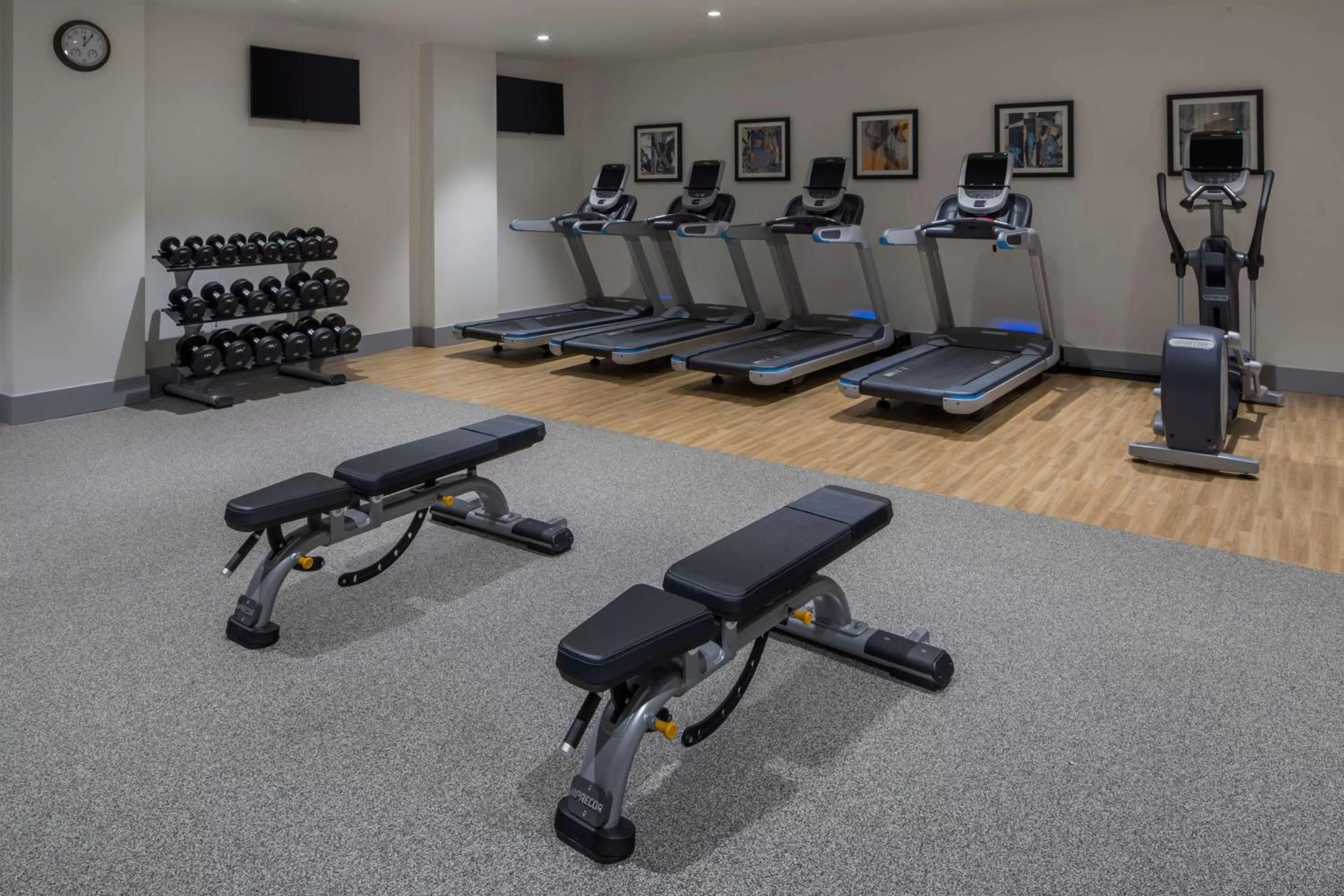 Fitness centre/facilities in Doubletree By Hilton New York Times Square West
