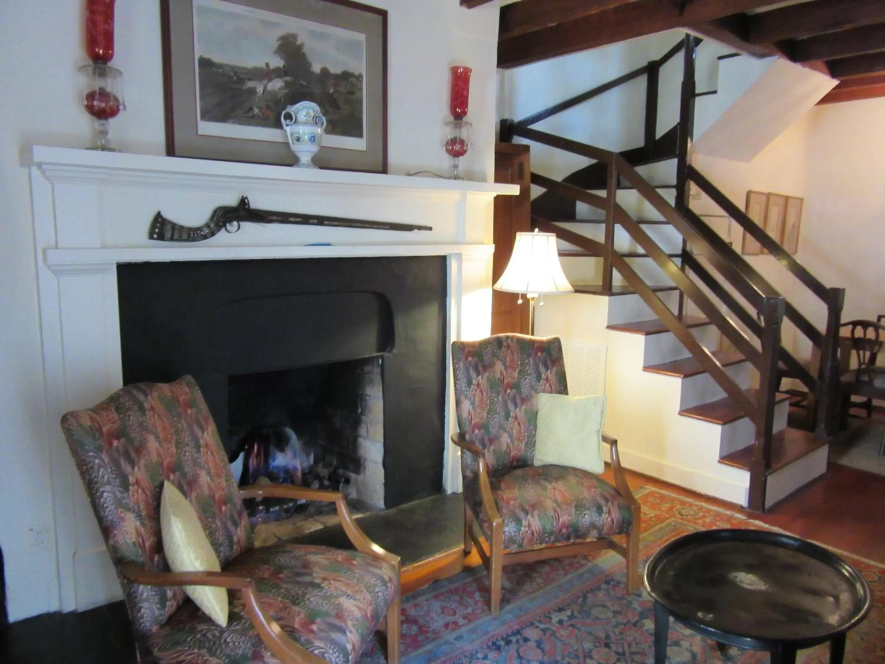 Seating area in Historic 86 Church Street