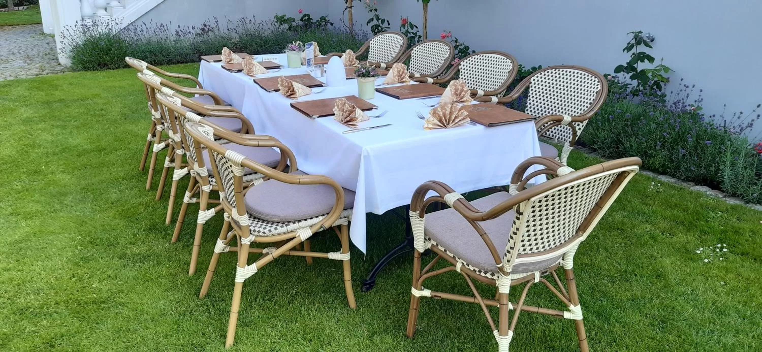 Garden in Hotel Meereswelle - Anno 1875