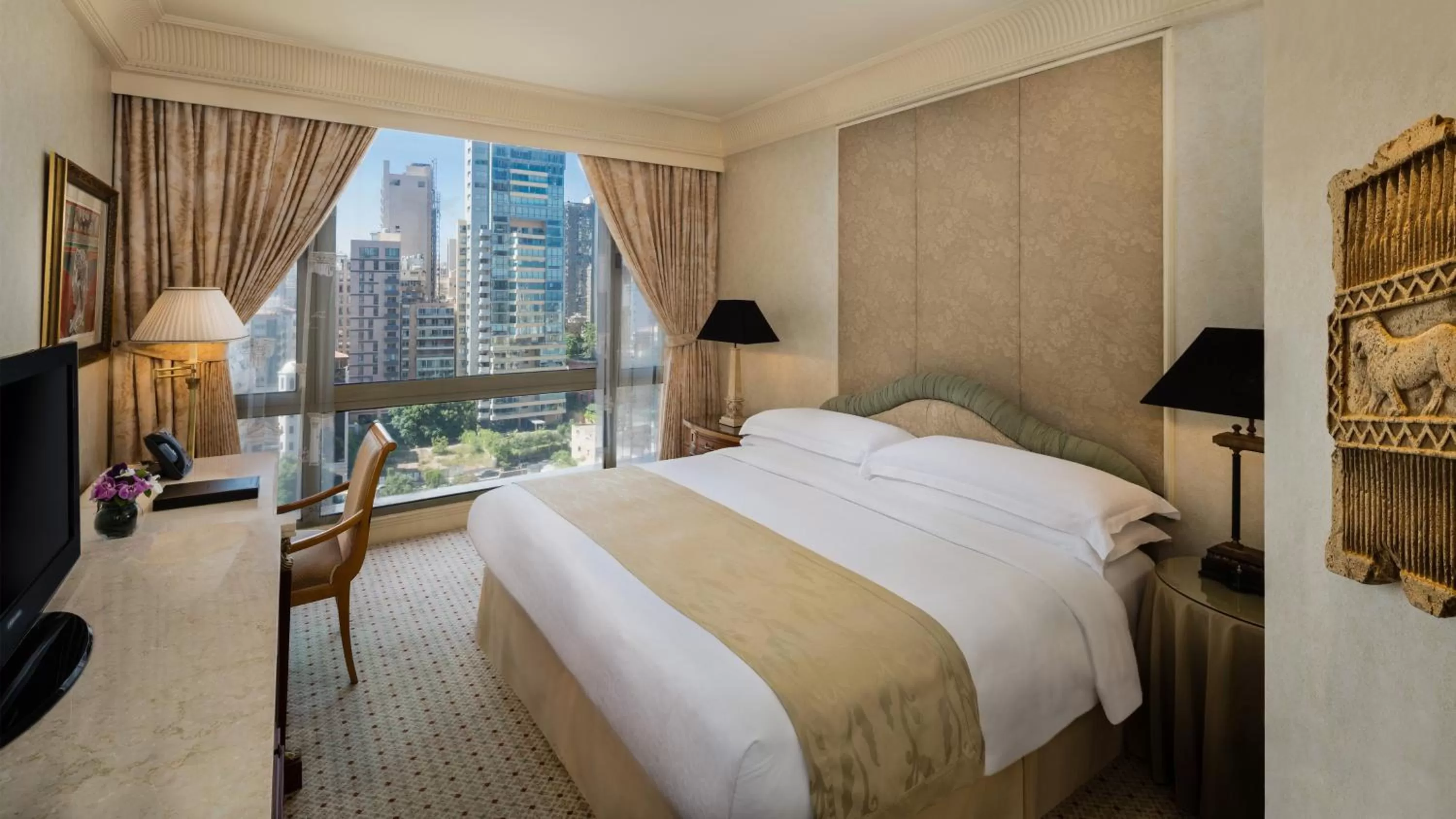 Photo of the whole room, Bed in InterContinental Phoenicia Beirut by IHG