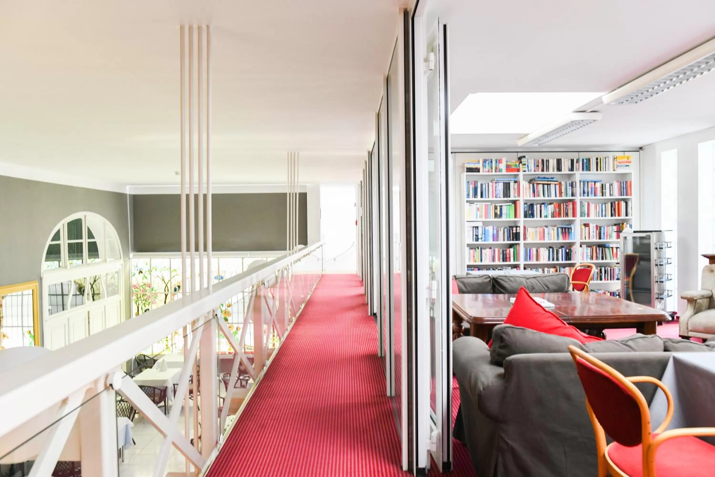 Library in Hotel Bamberger Hof Bellevue