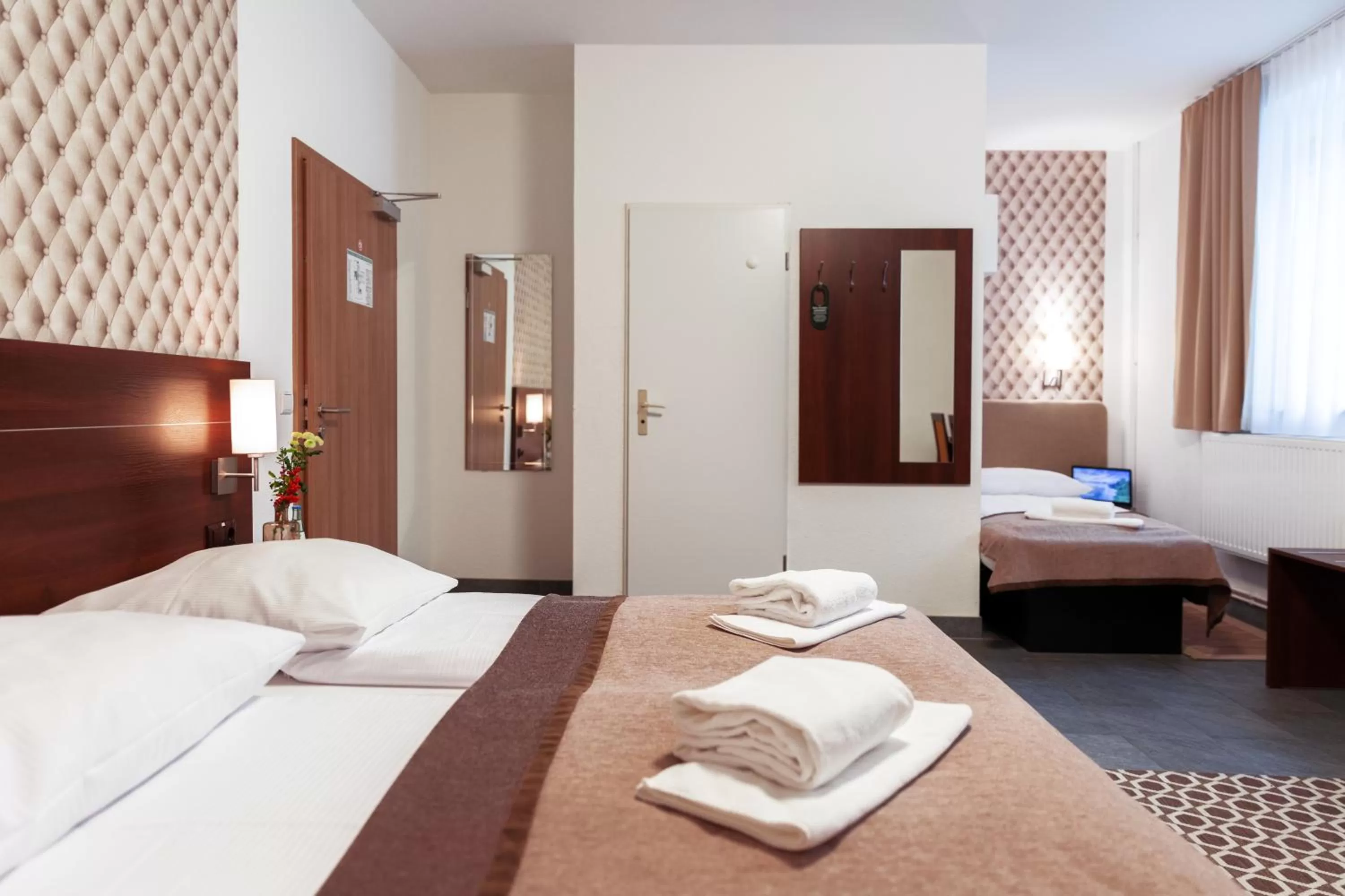 Bed in Hotel Polonia - Frankfurt/Oder