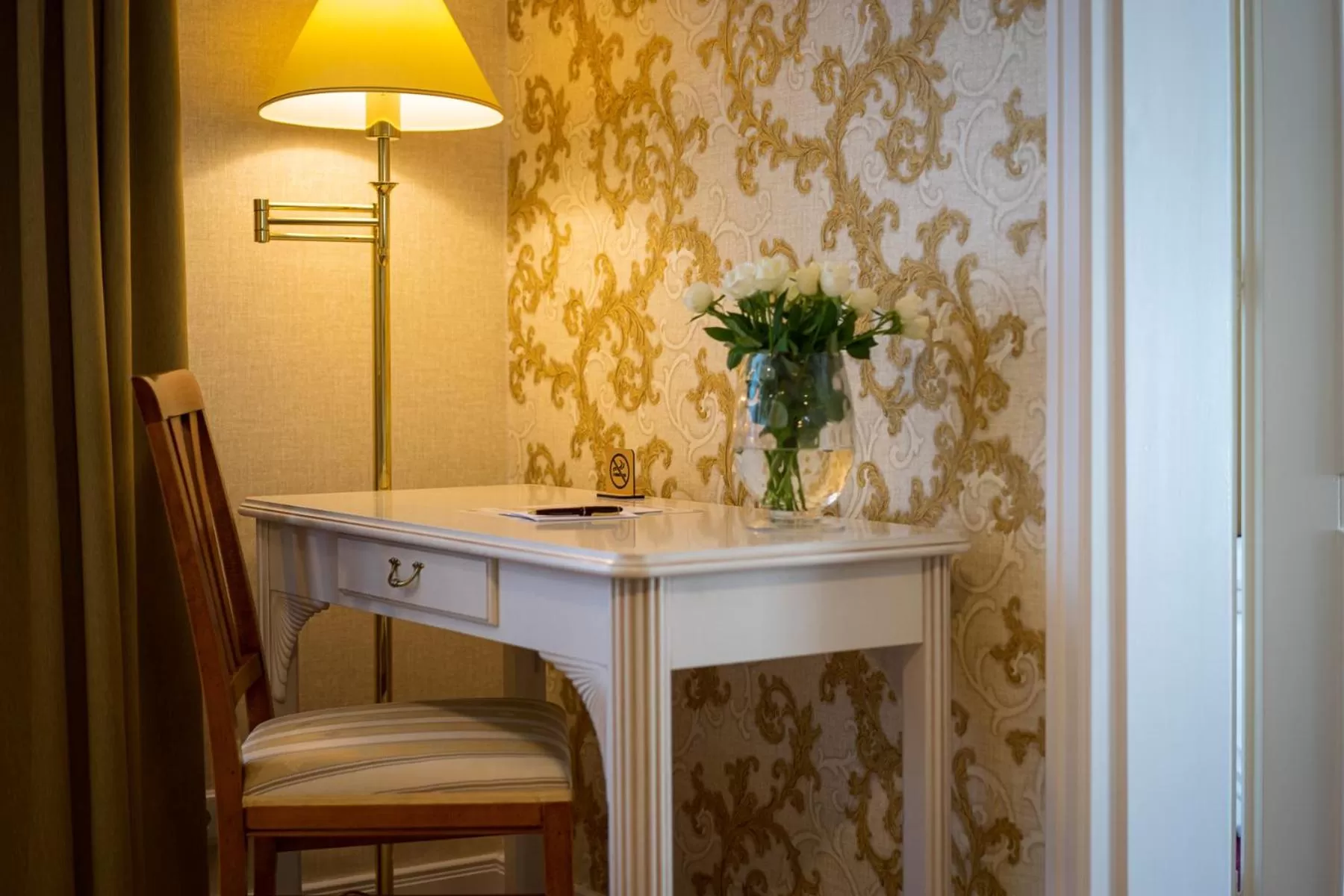 Living room in Boutiquehotel Schloßpalais