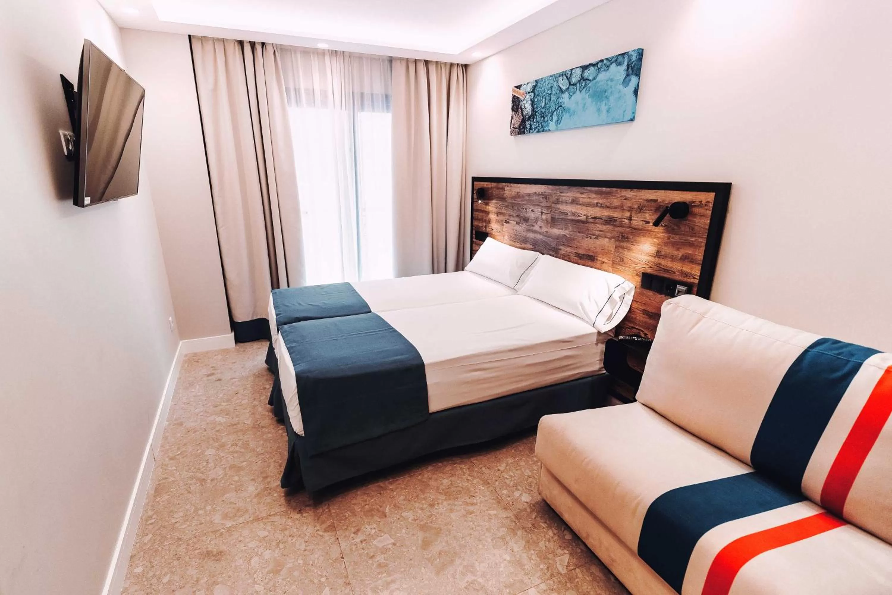 Bedroom, Bed in GBH Hotel-Apartamentos Posidonia