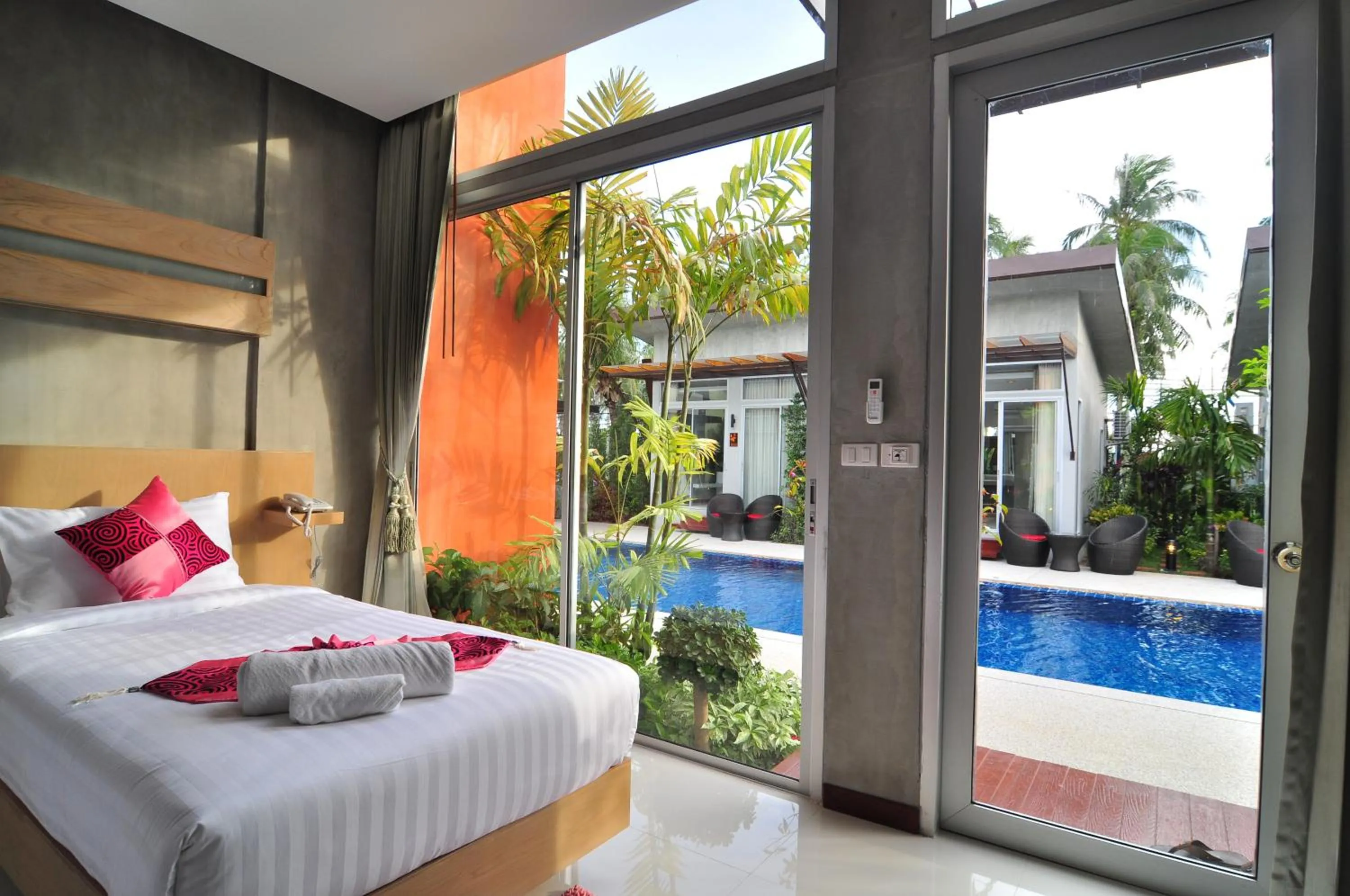 View (from property/room), Bed in Phu NaNa Boutique Hotel - SHA Plus