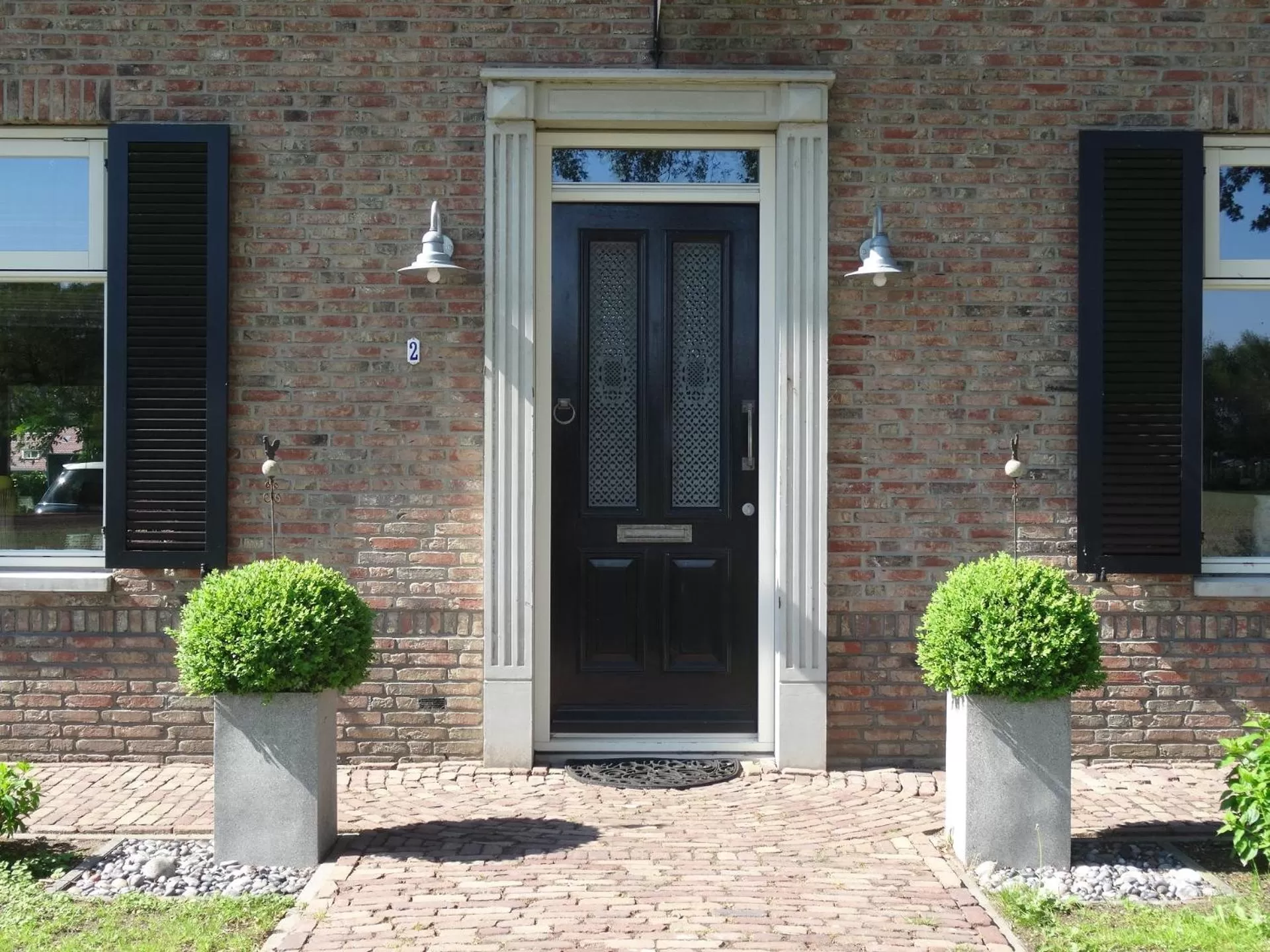 Facade/entrance in Brinkesdiek