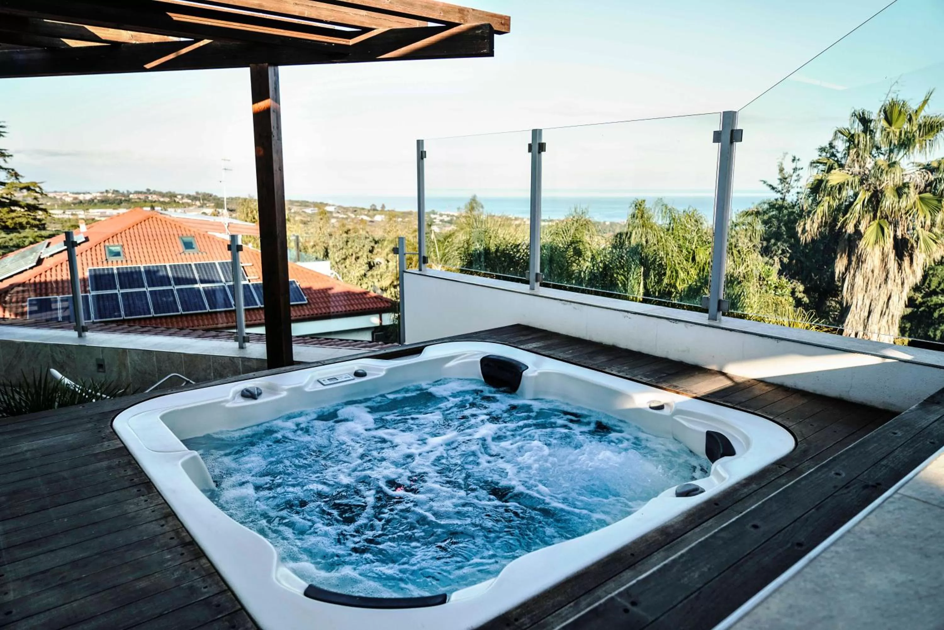 Hot Tub in Sicilia's Art Hotel & Spa