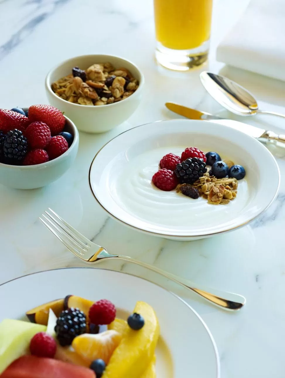 Breakfast in Park Hyatt Sydney