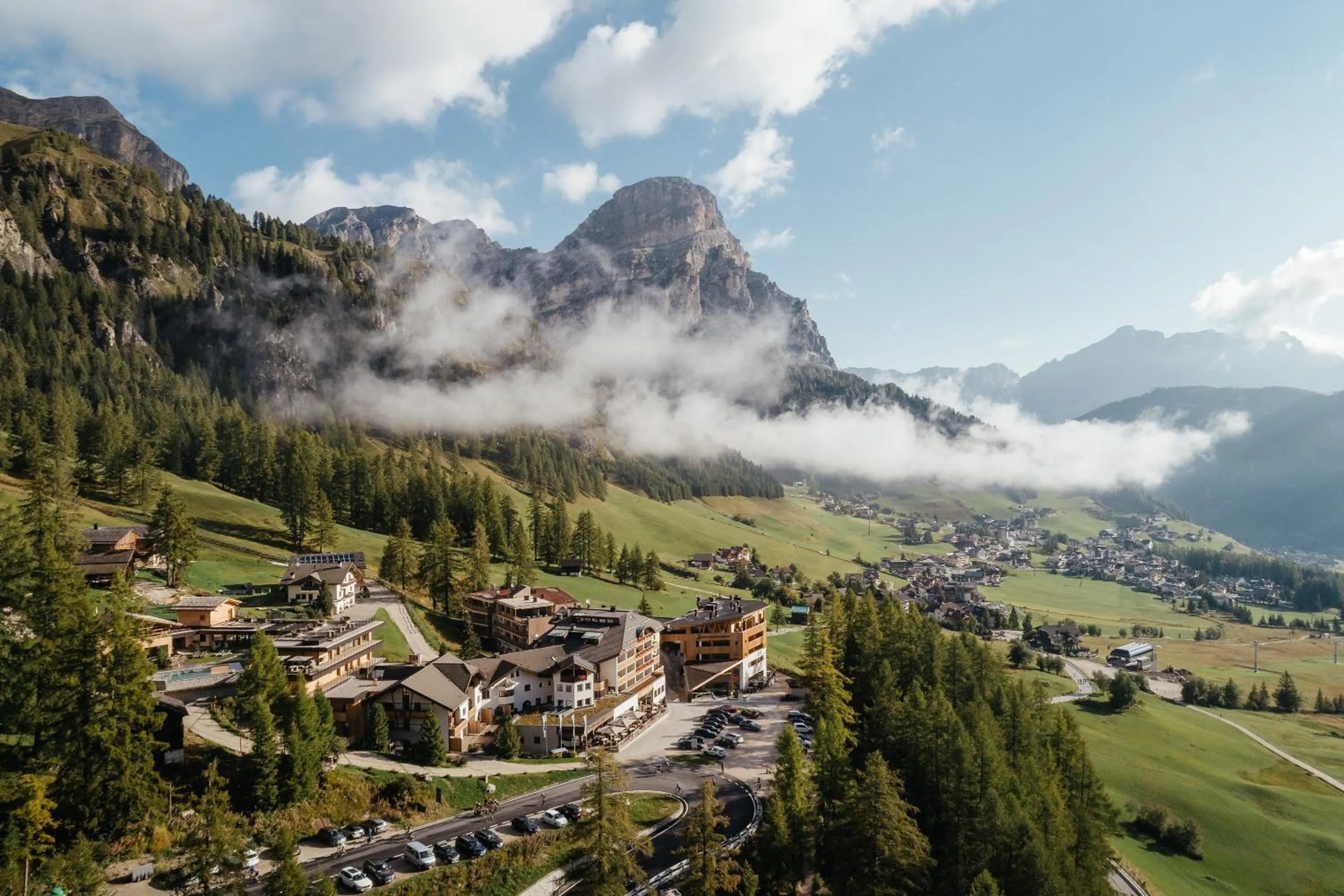 Natural landscape in Kolfuschgerhof Mountain Resort
