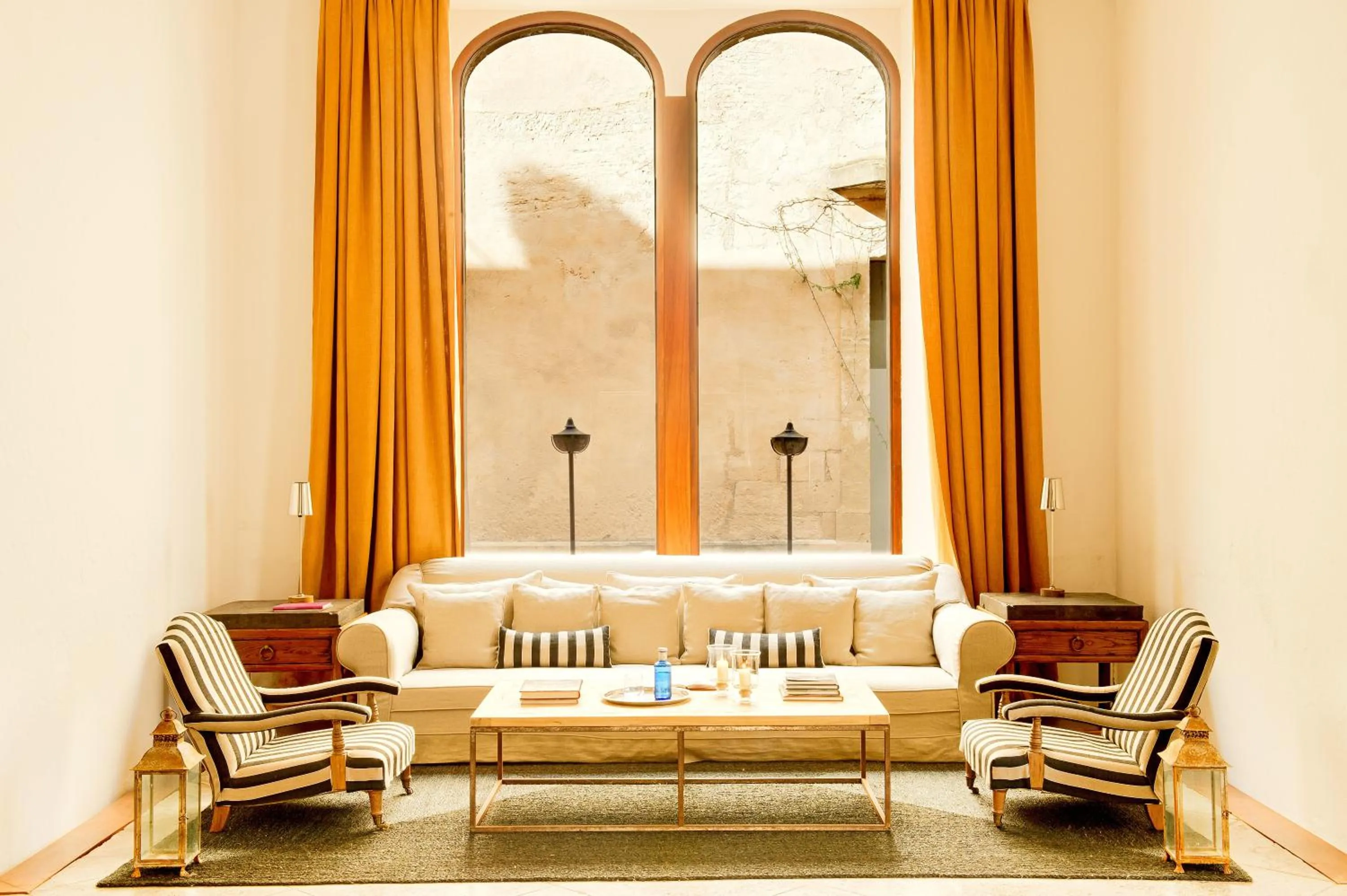 Lounge or bar in Cap Rocat, a Small Luxury Hotel of the World