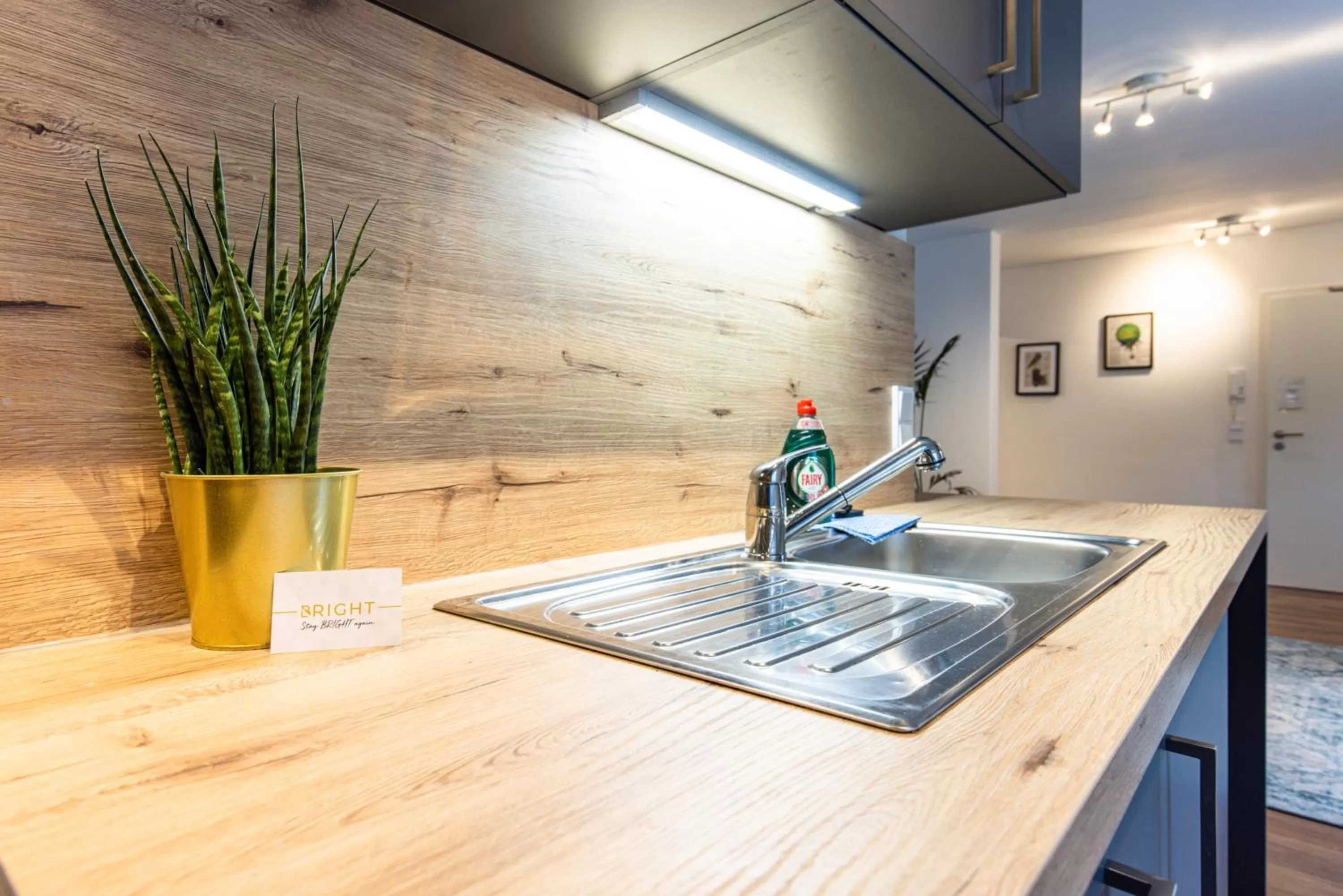 Kitchen or kitchenette in Arbio I Cozy Apartments Augsburg-Lechhausen