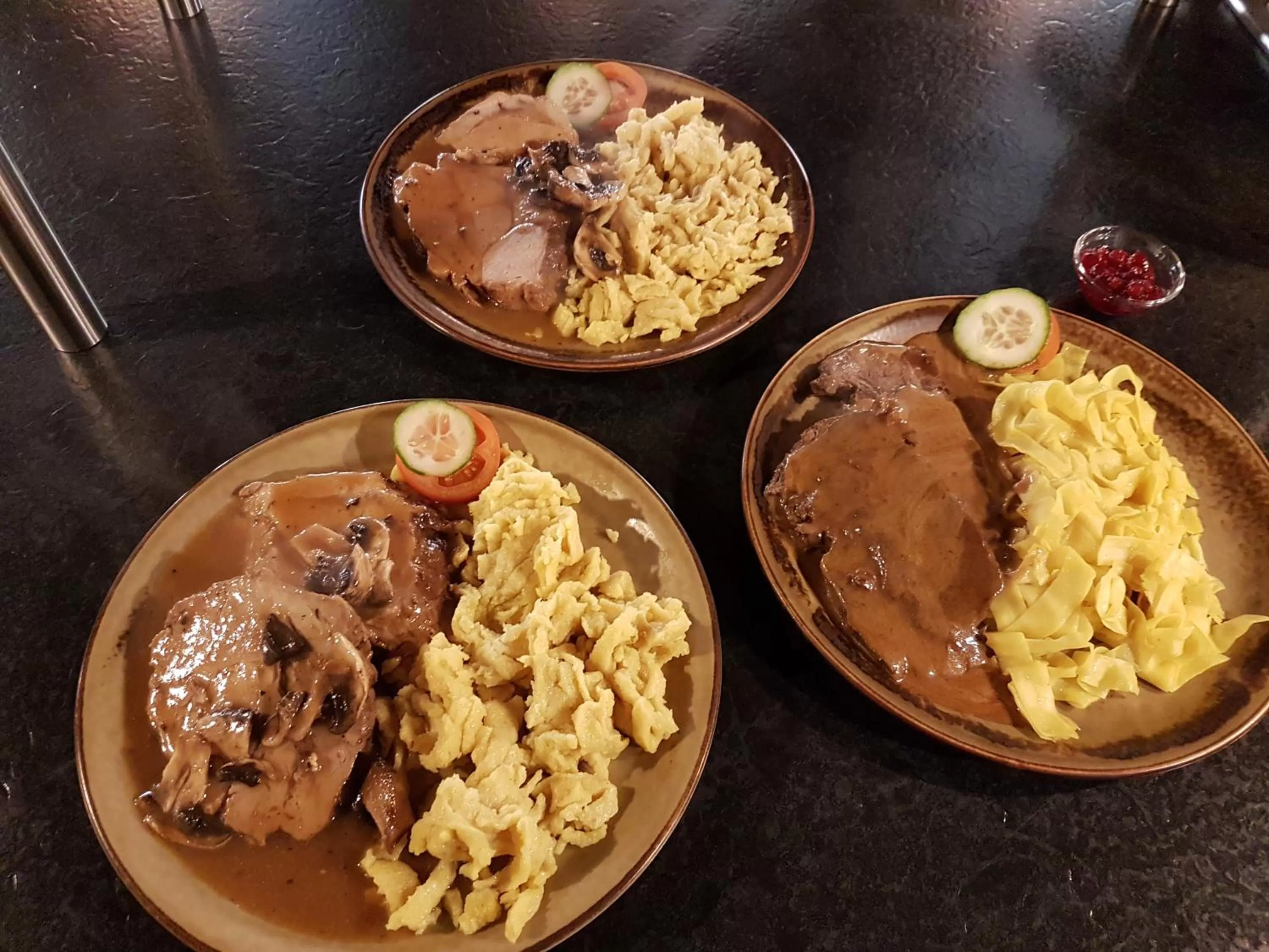 Food in Adler Gaststube Hotel Biergarten