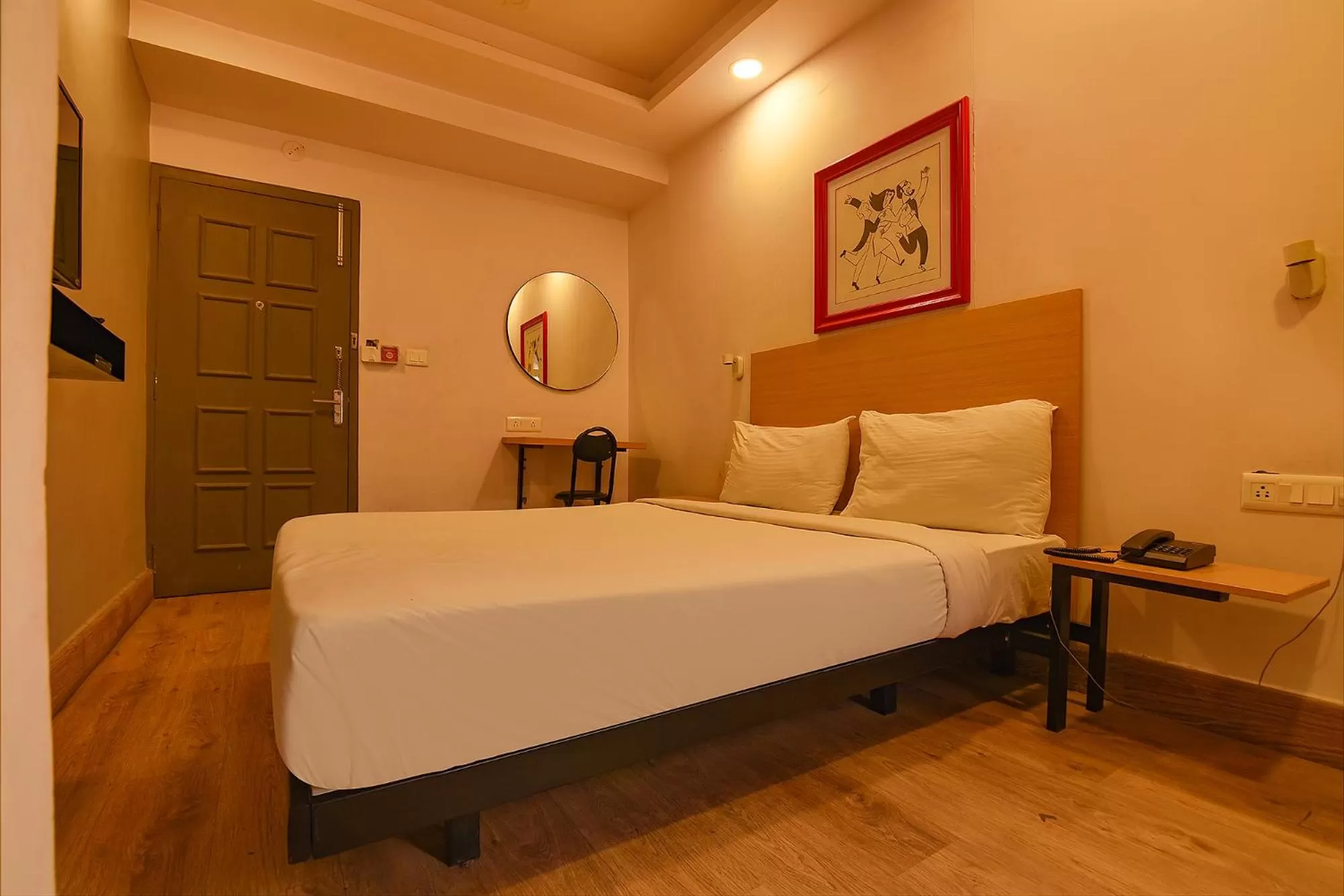 Bed in FabHotel Suncitel Dum Dum Airport