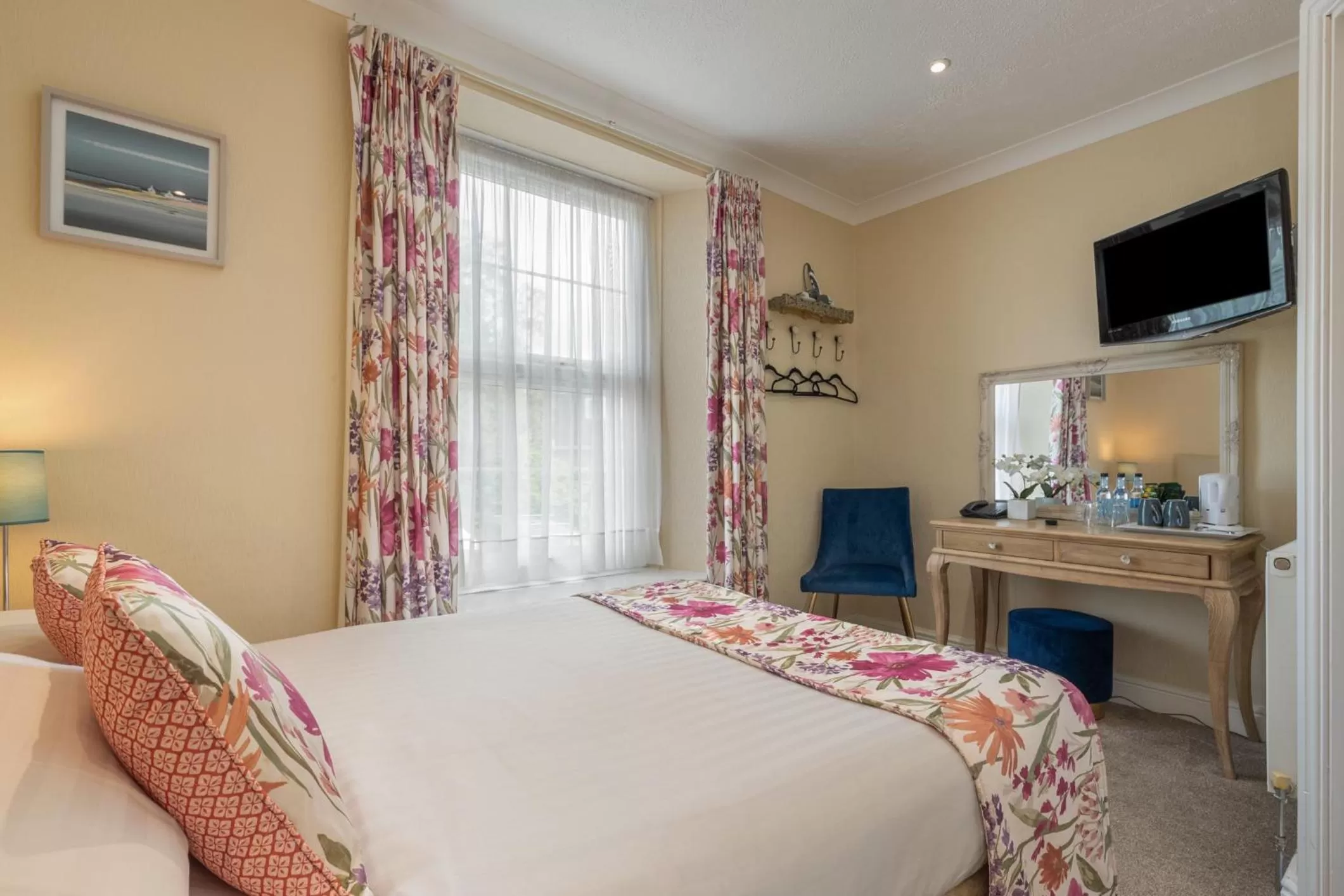 Bed in Hotel Plas Hyfryd