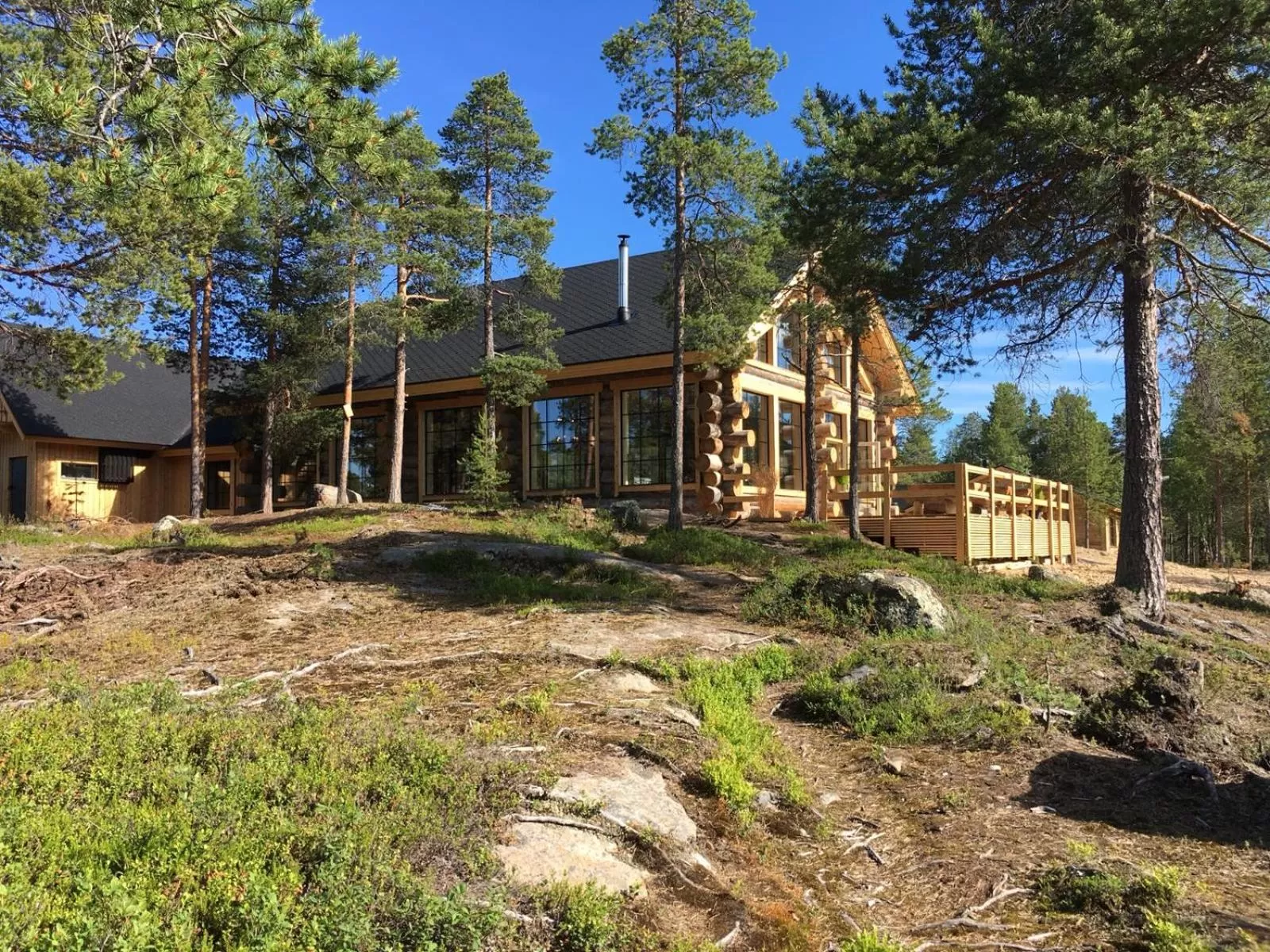 Patio in Wilderness Hotel Nangu & Igloos