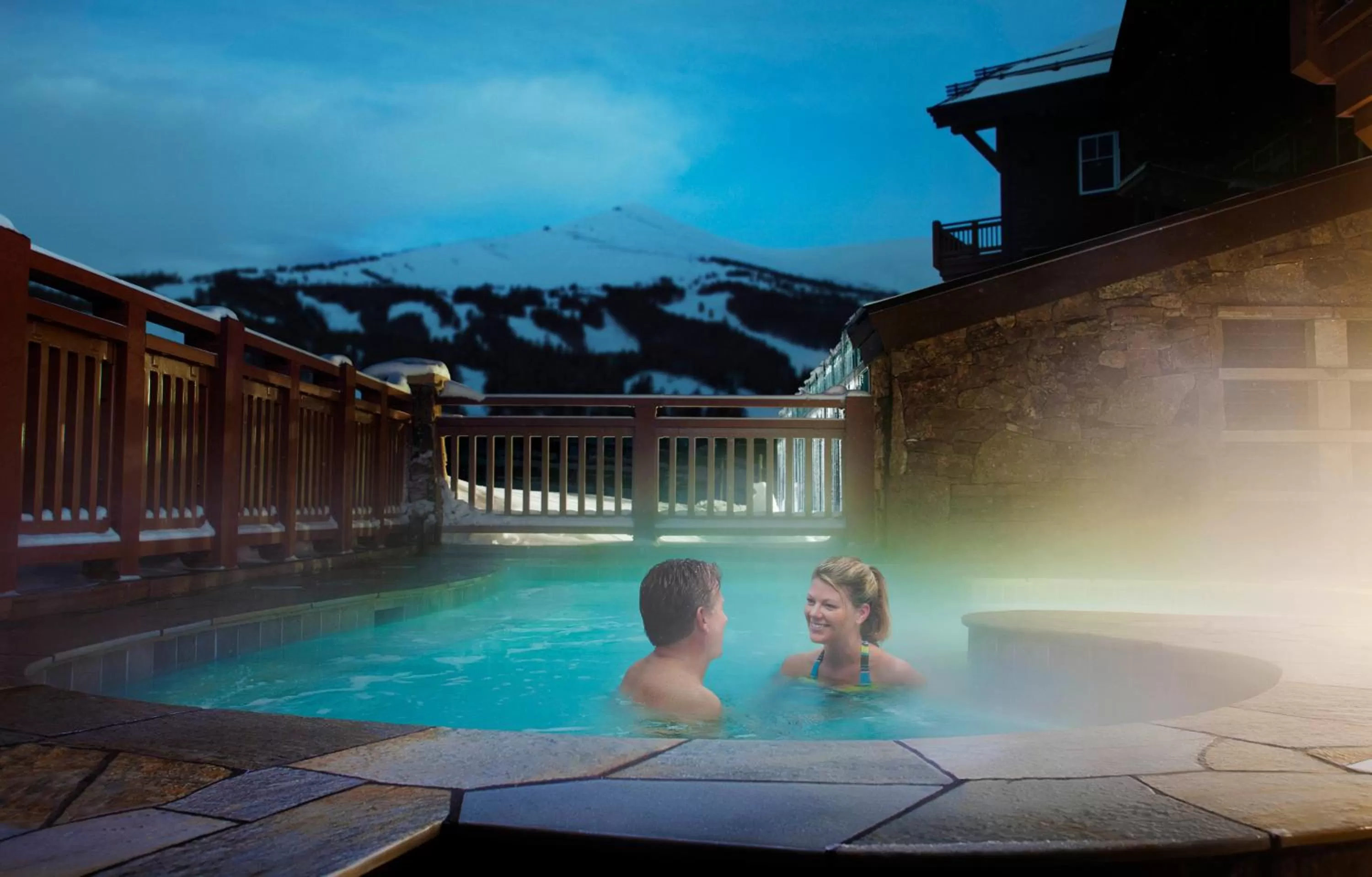 Hot Tub in One Ski Hill, A RockResort