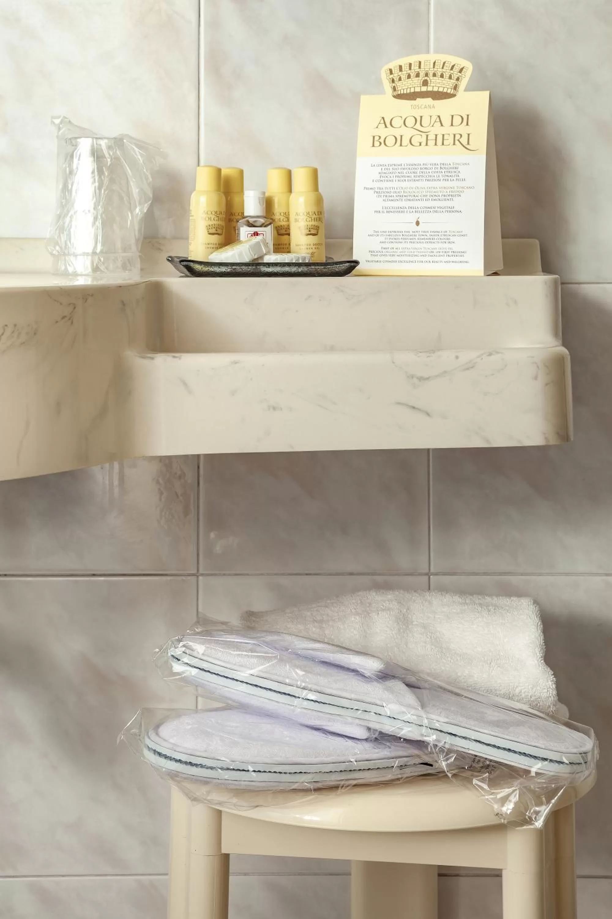 Bathroom in Ariminum Hotel