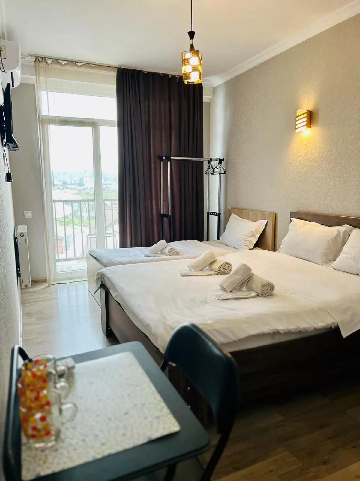 Bed in Hotel Marioni