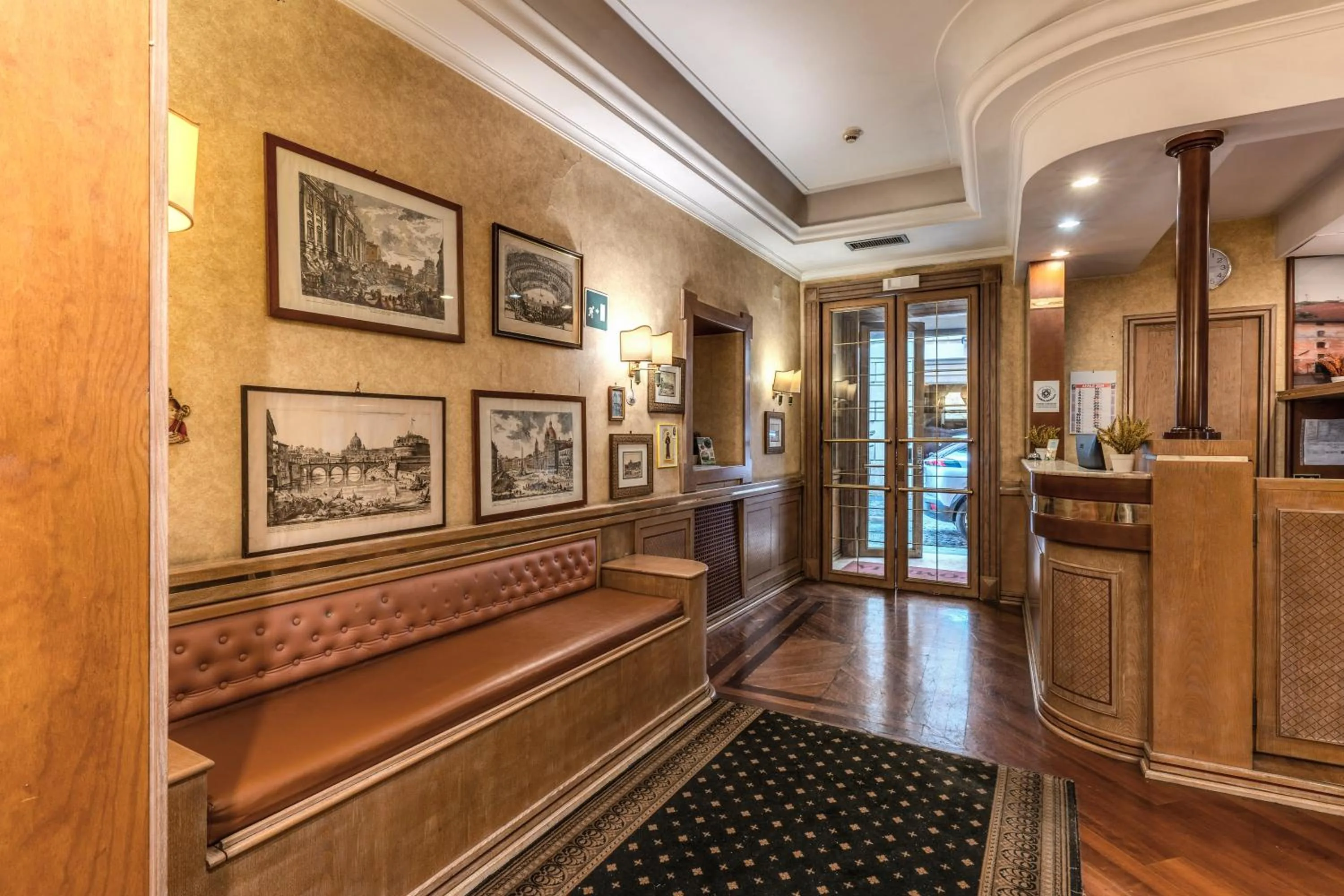 Lobby or reception in Hotel Pomezia
