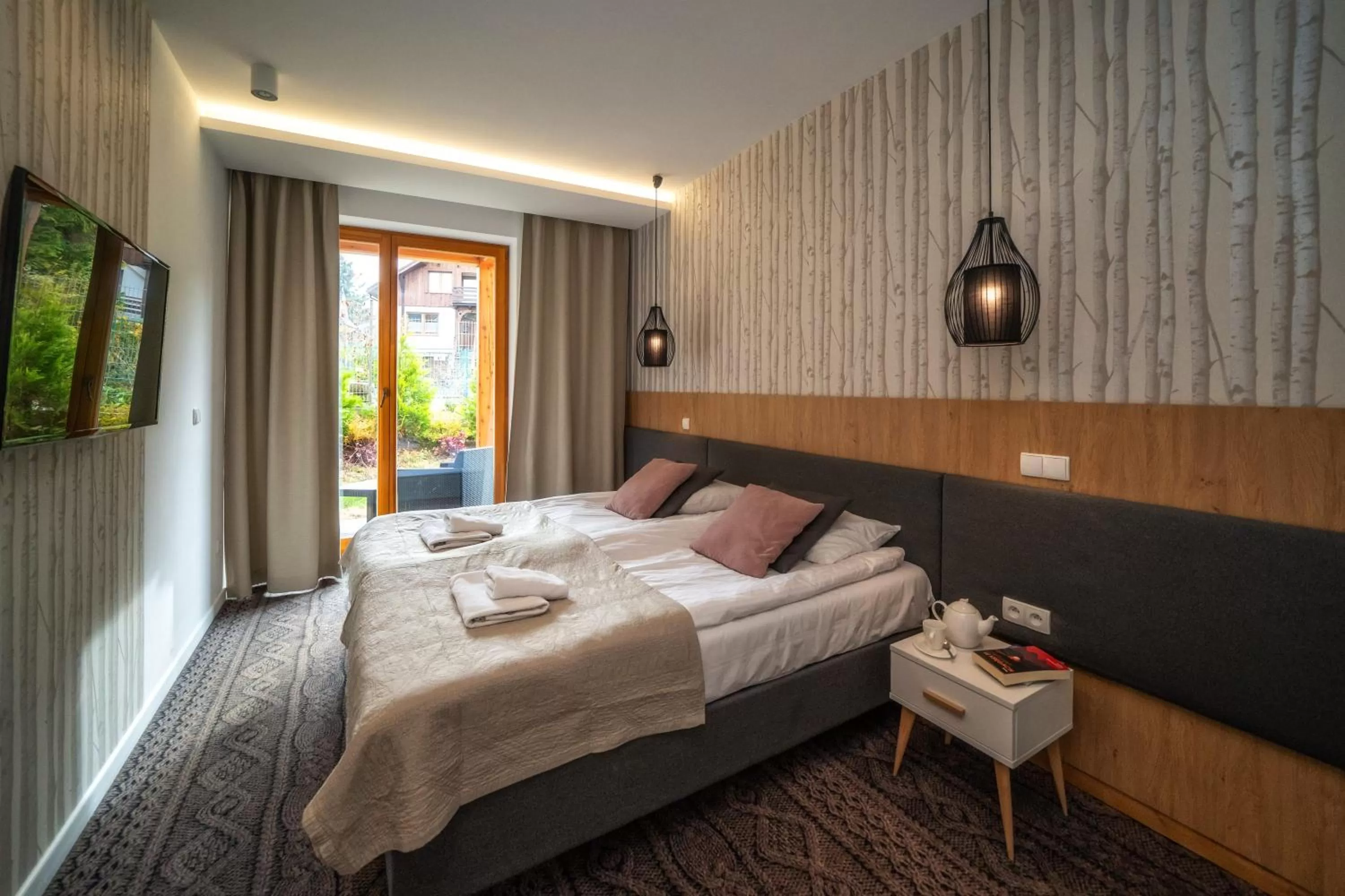 Bed in Aparthotel Giewont