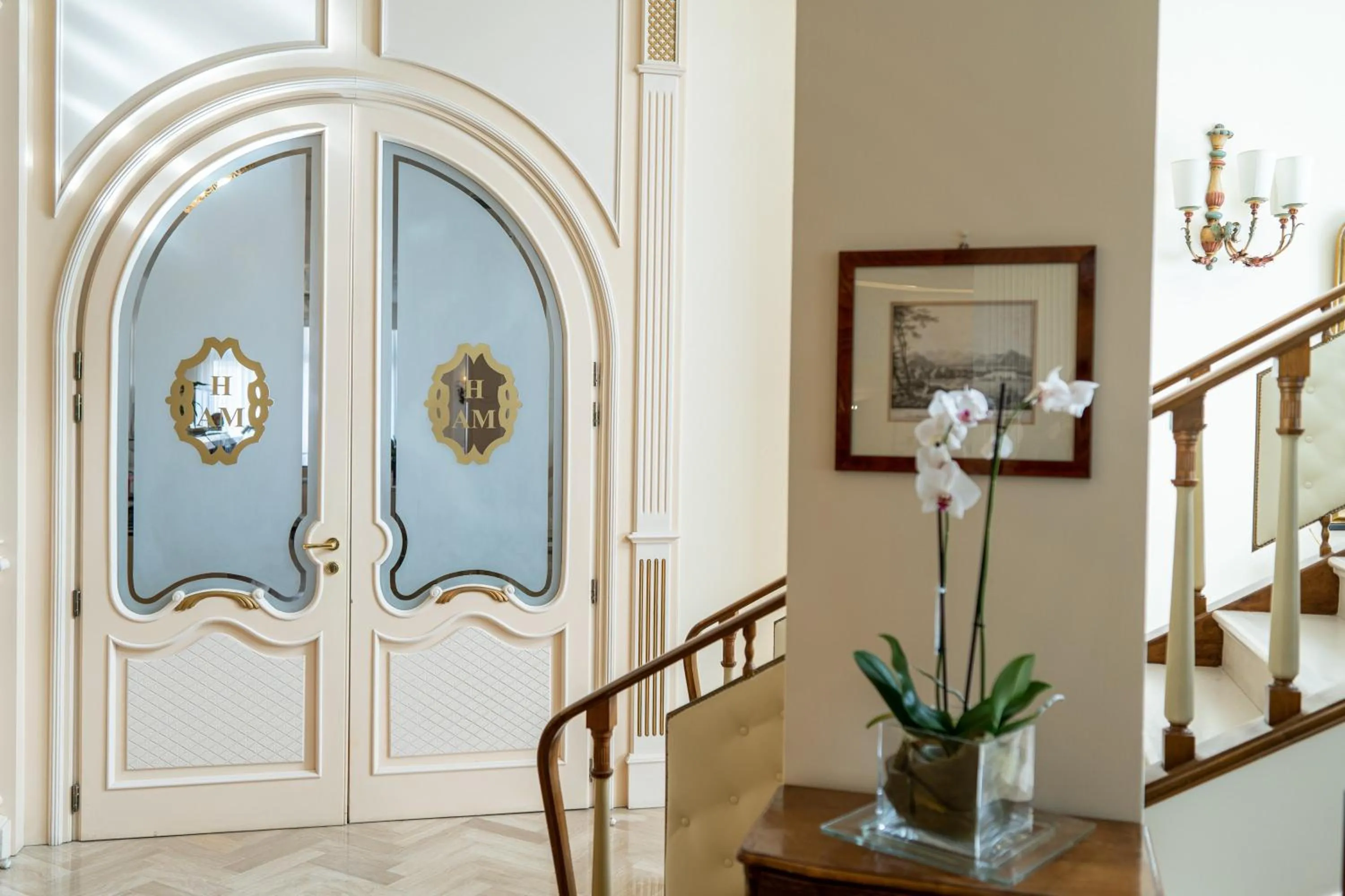 Lobby or reception in Hotel Ariston Molino Buja