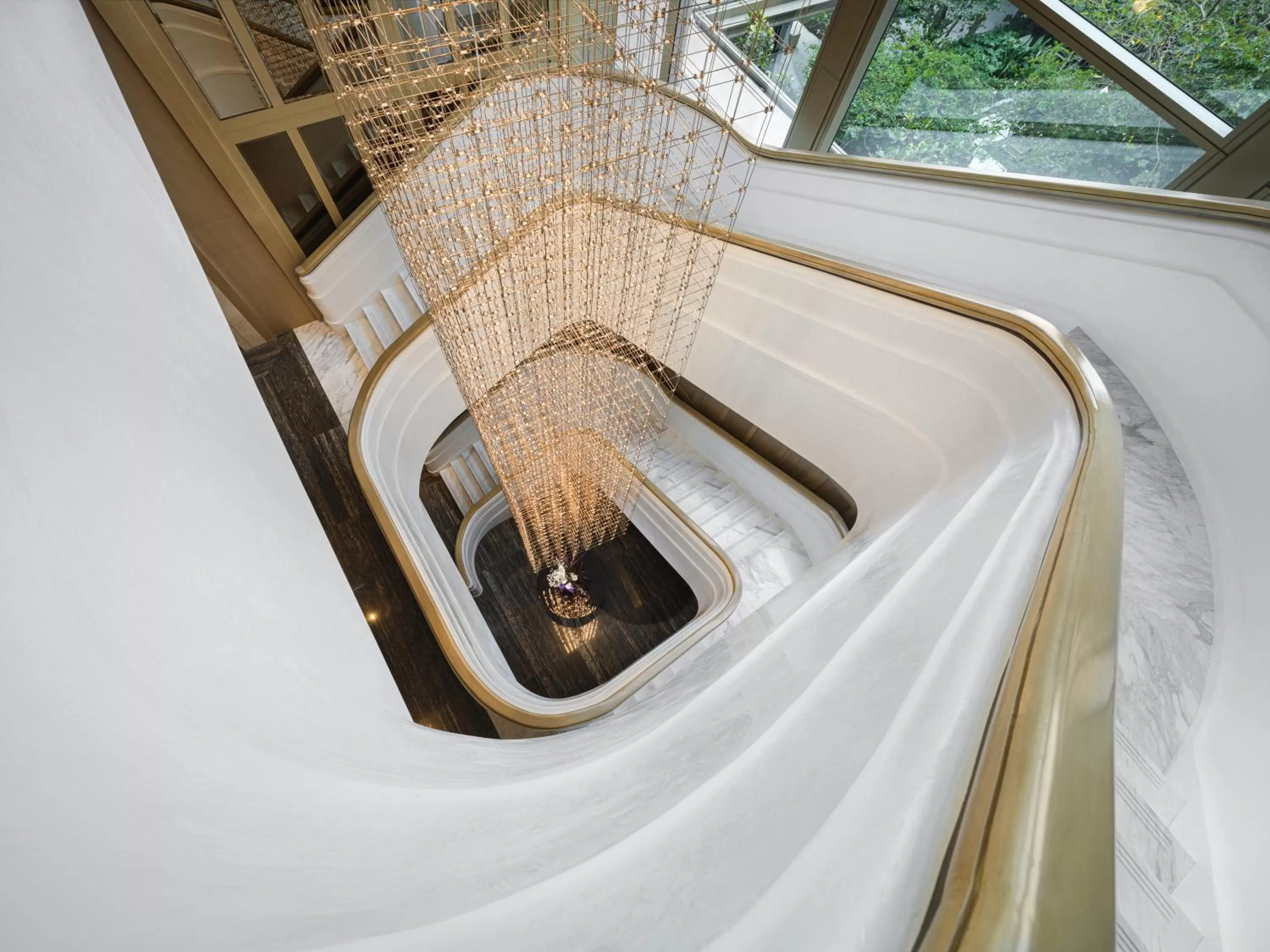 Decorative detail in Capella Bangkok