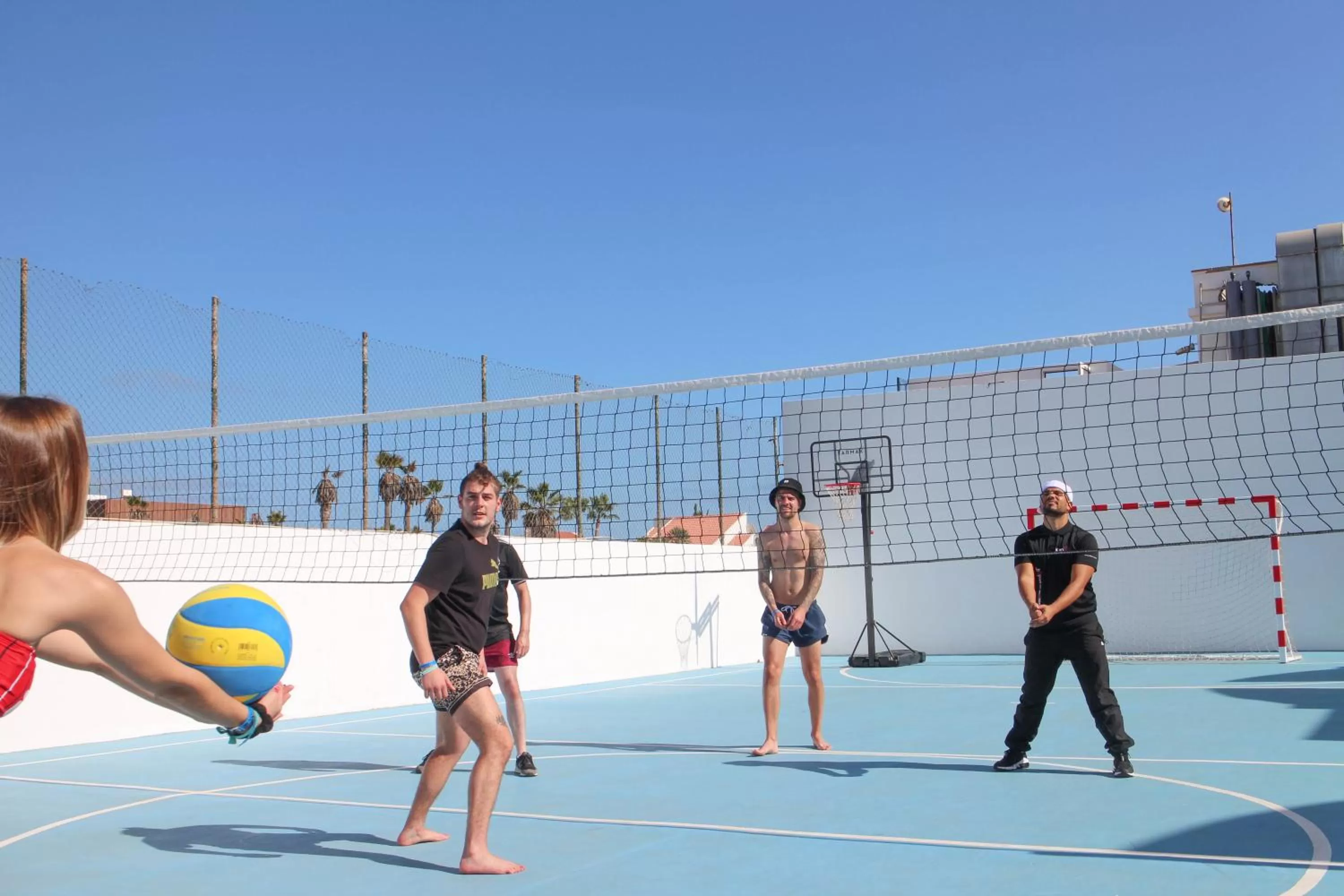 People in Hotel Arena Beach