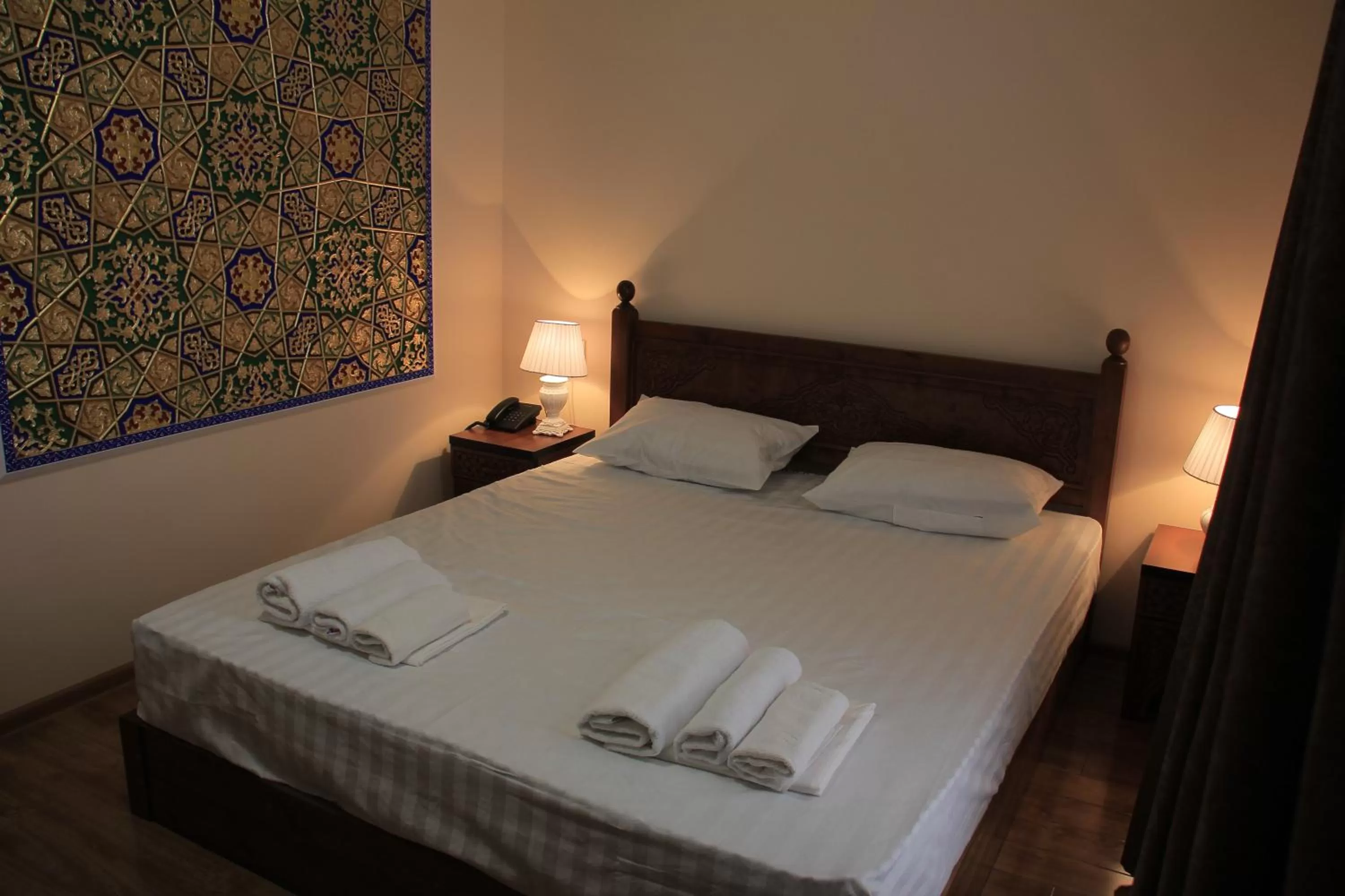 Bed in Old House Hotel