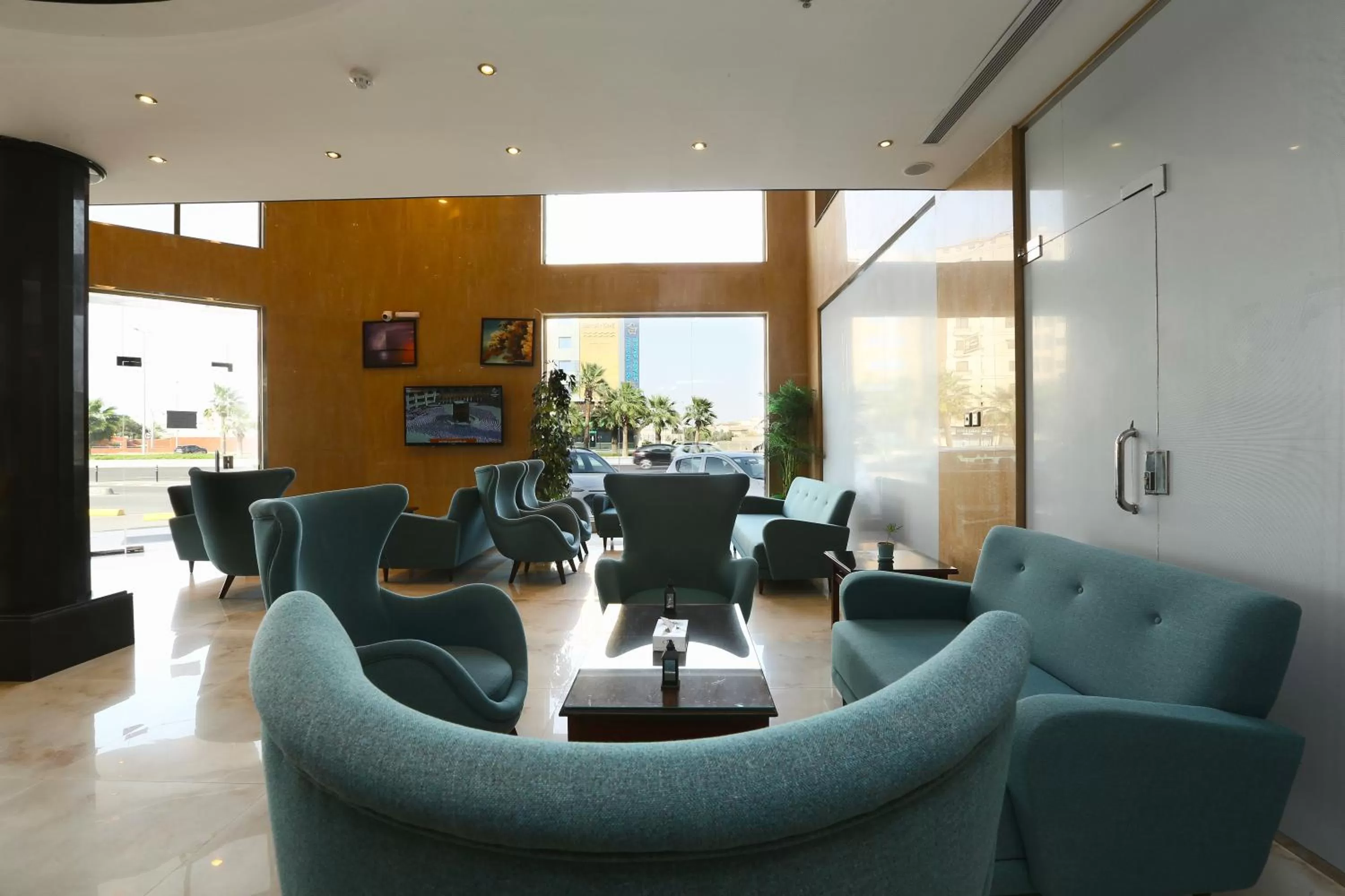 Lobby or reception in Quiet Dreams - Serviced Apartments King abdul Aziz Street Branch