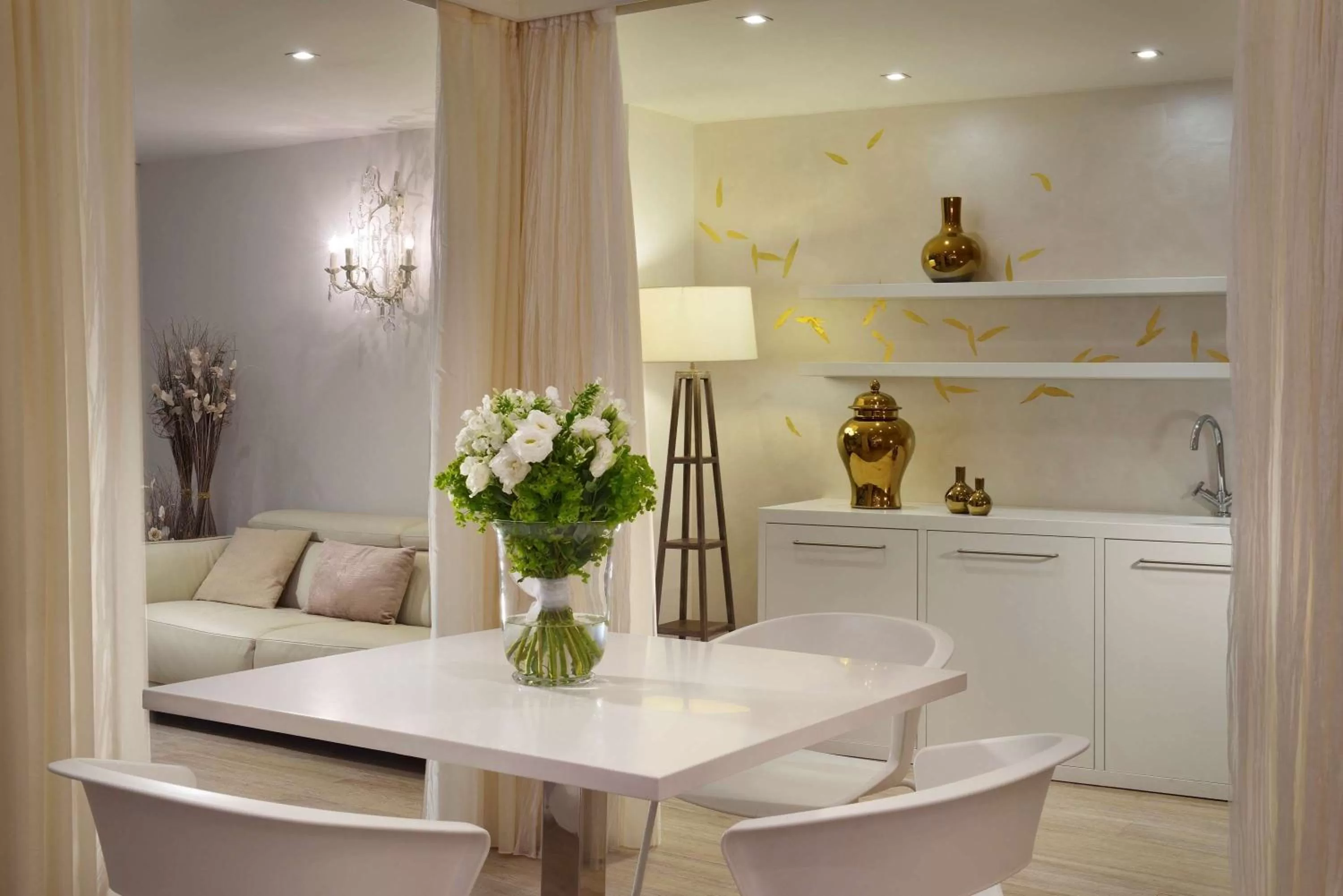 Living room in Villa Appiani Hotel