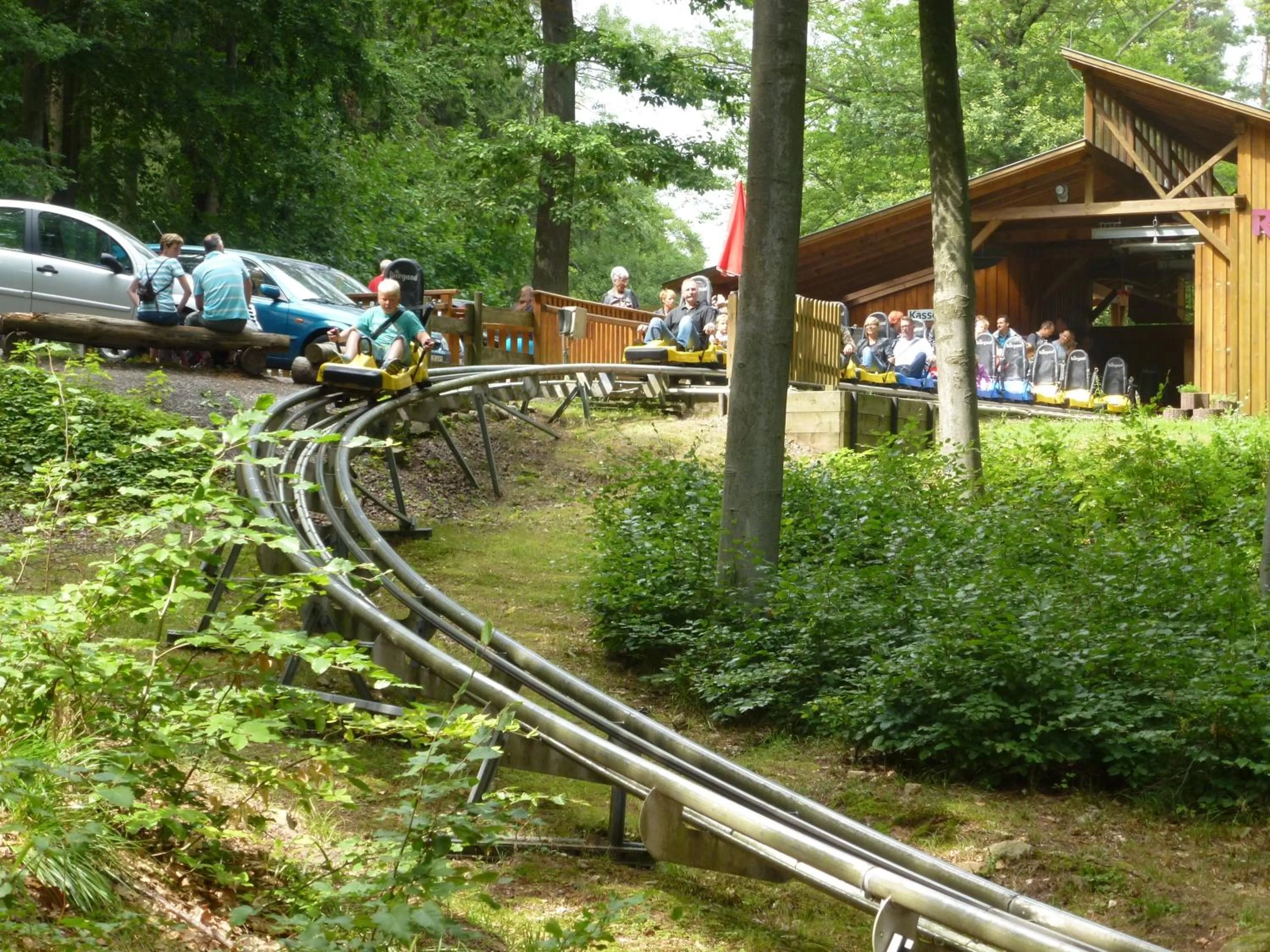 Children play ground in Hotel Pension Gelpkes Mühle