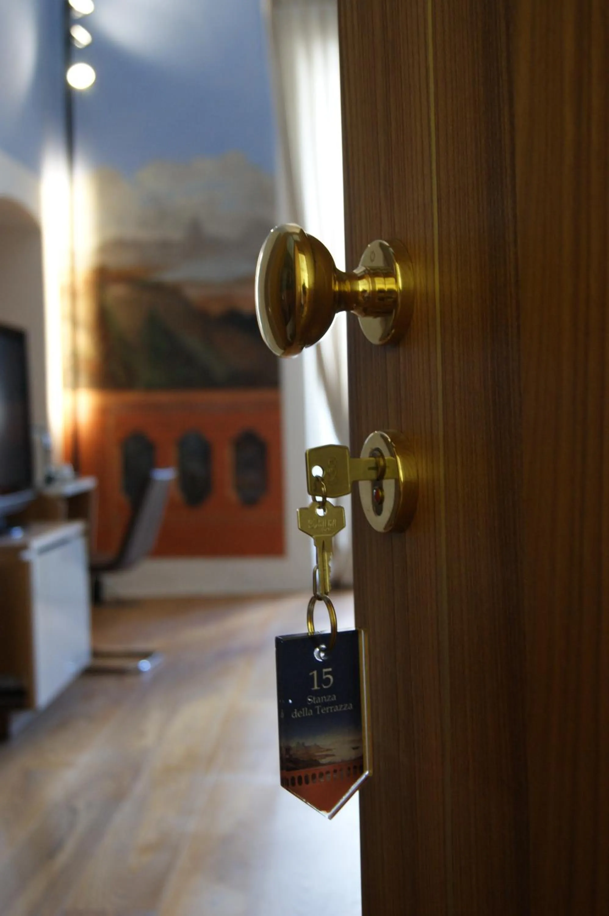 Decorative detail in Dimora Intini