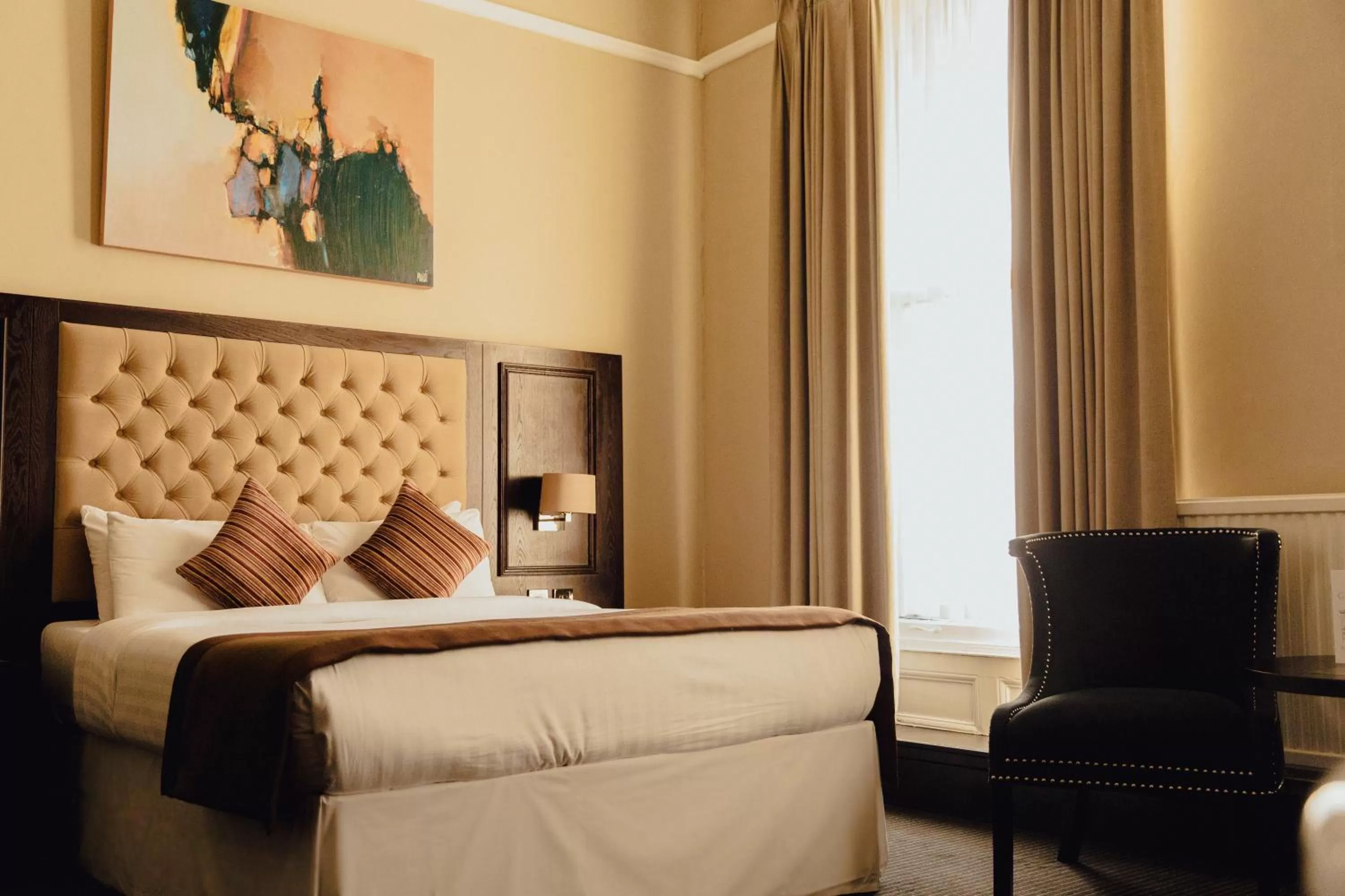 Bed in Great Victoria Hotel