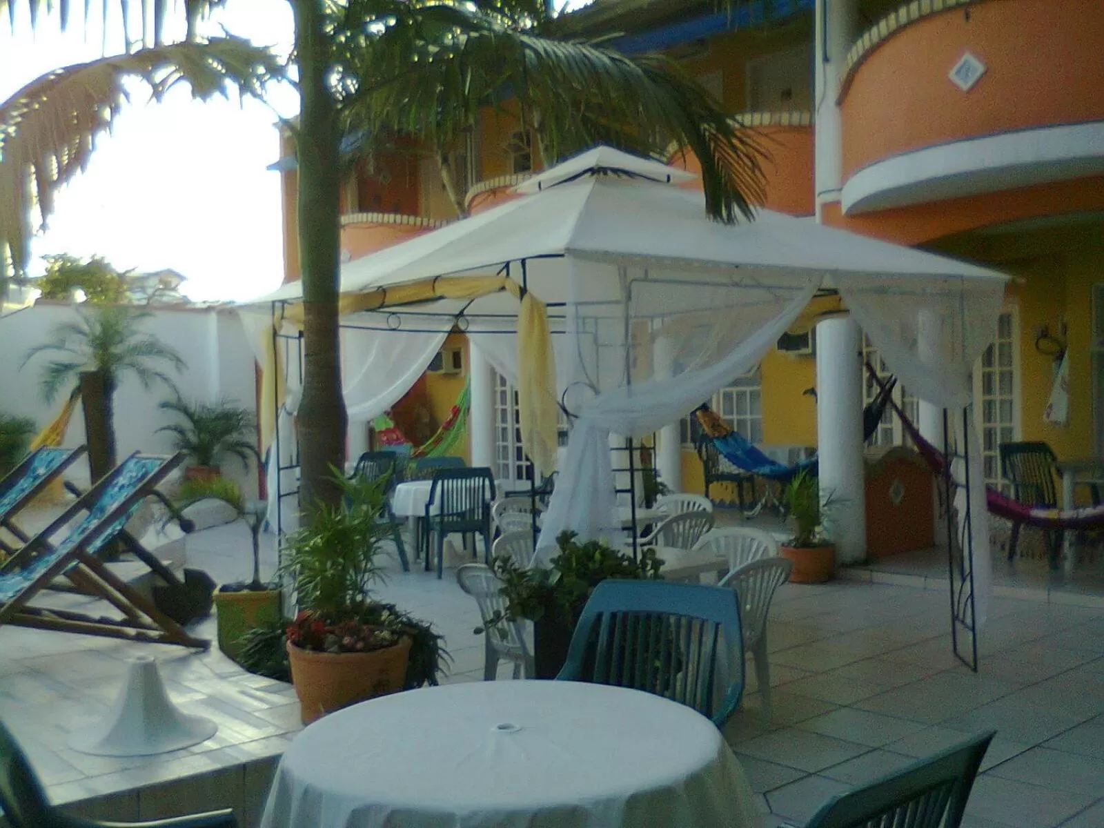 Patio in Pousada Âncora