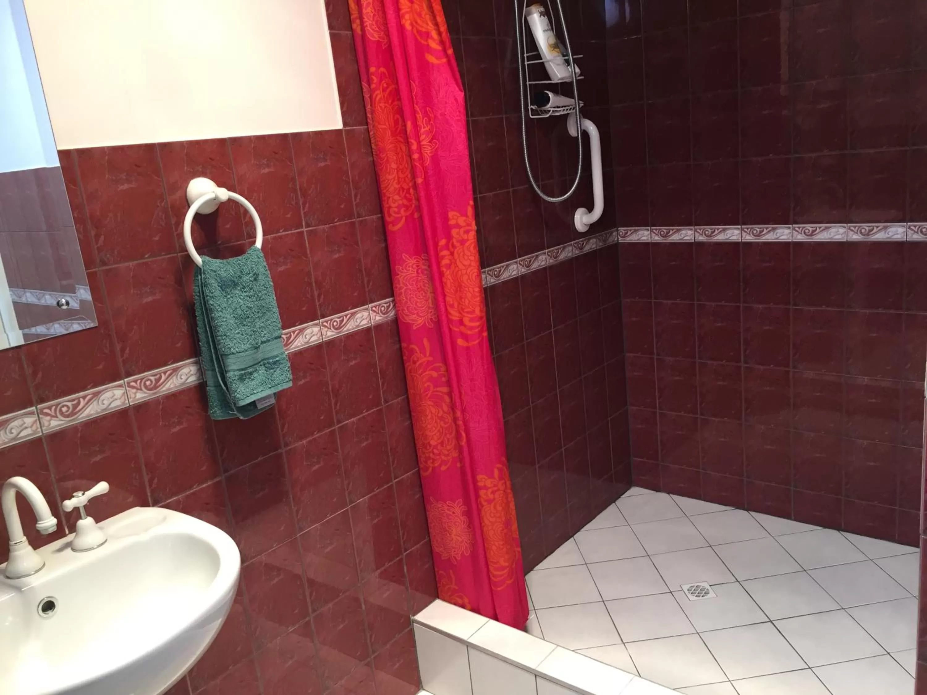 Shower in Aarn House B&B Airport Accommodation