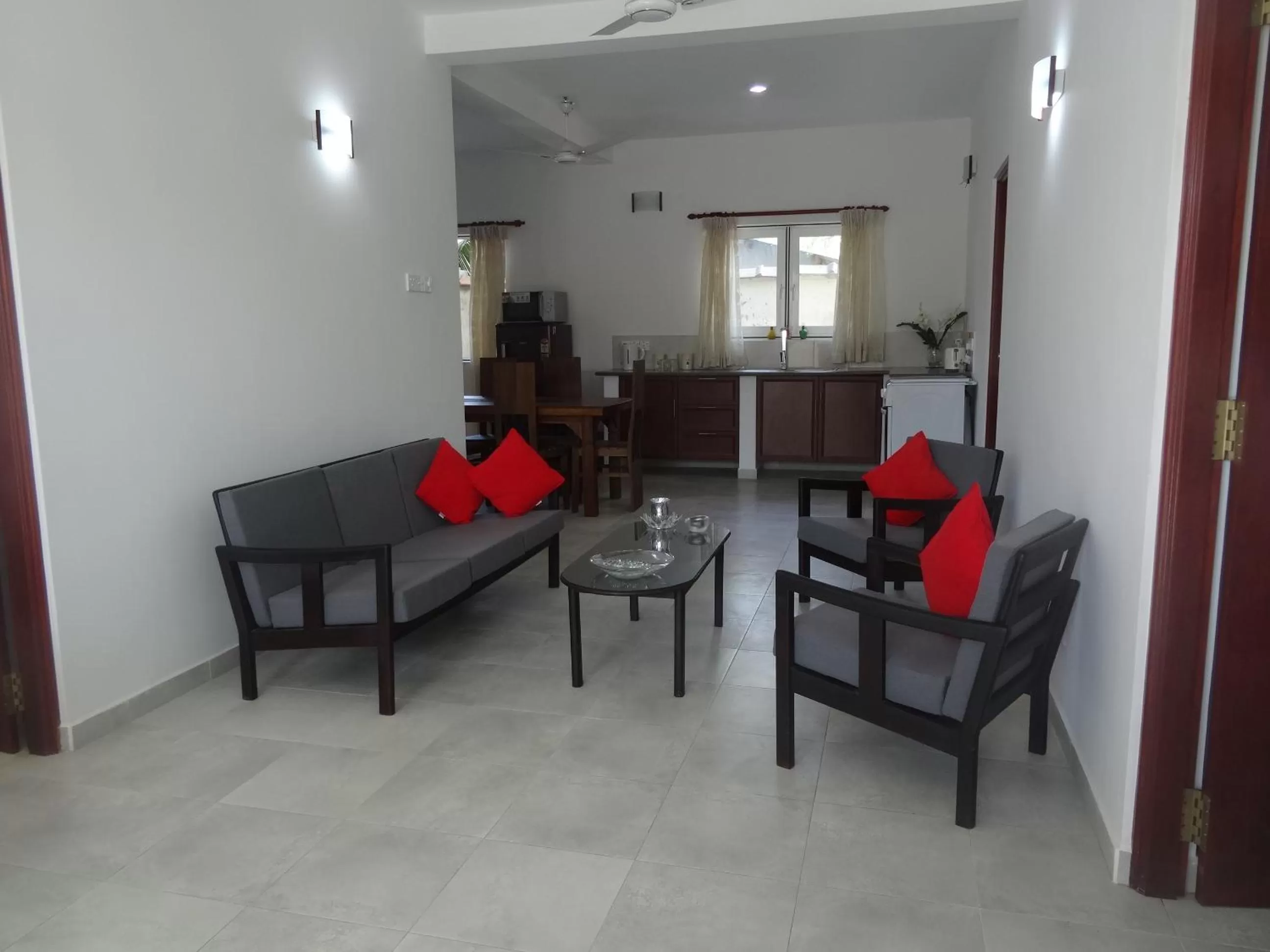 Living room in Amssler Beach Stay