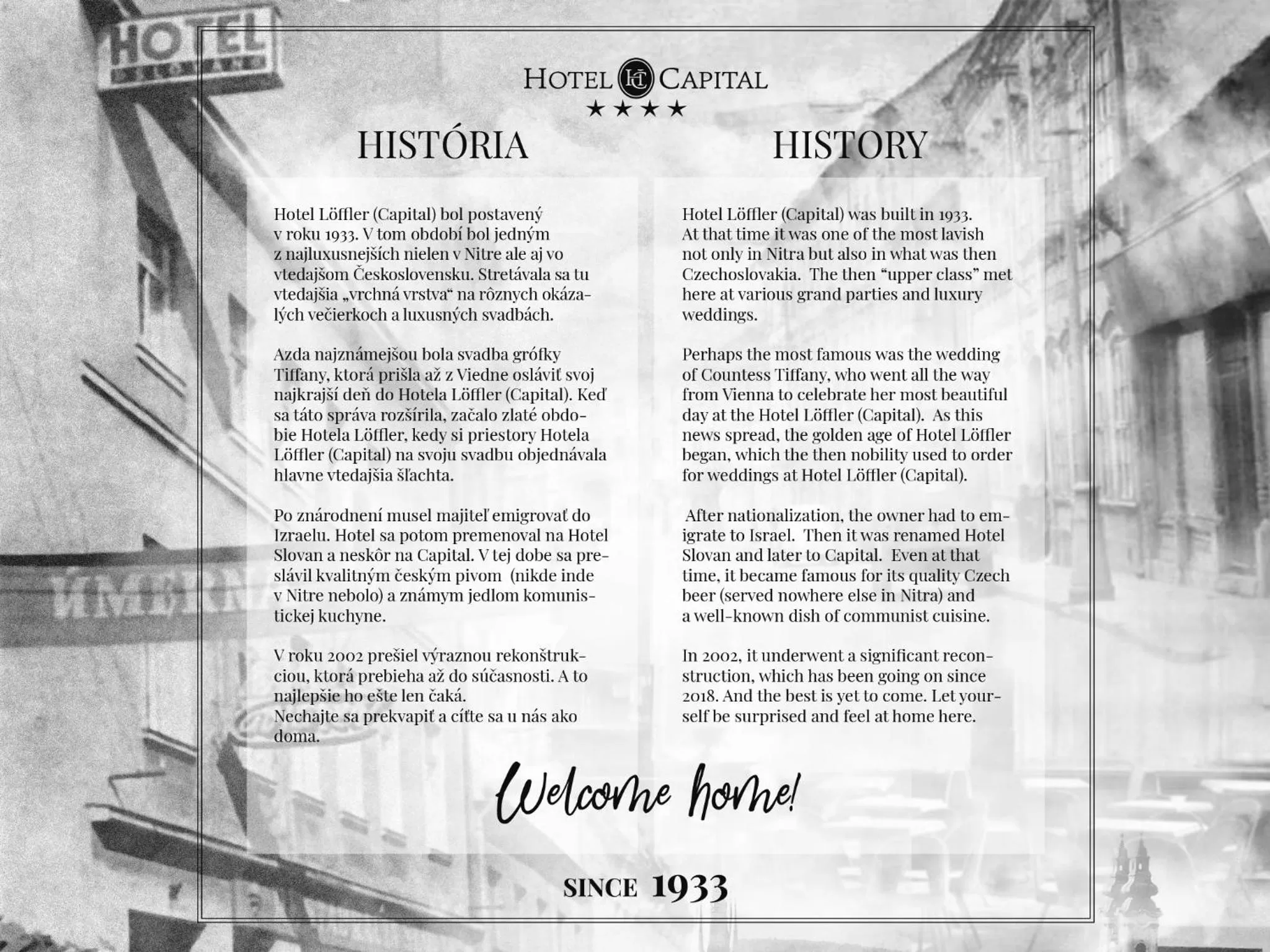 Logo/Certificate/Sign in Hotel Capital with private wellness