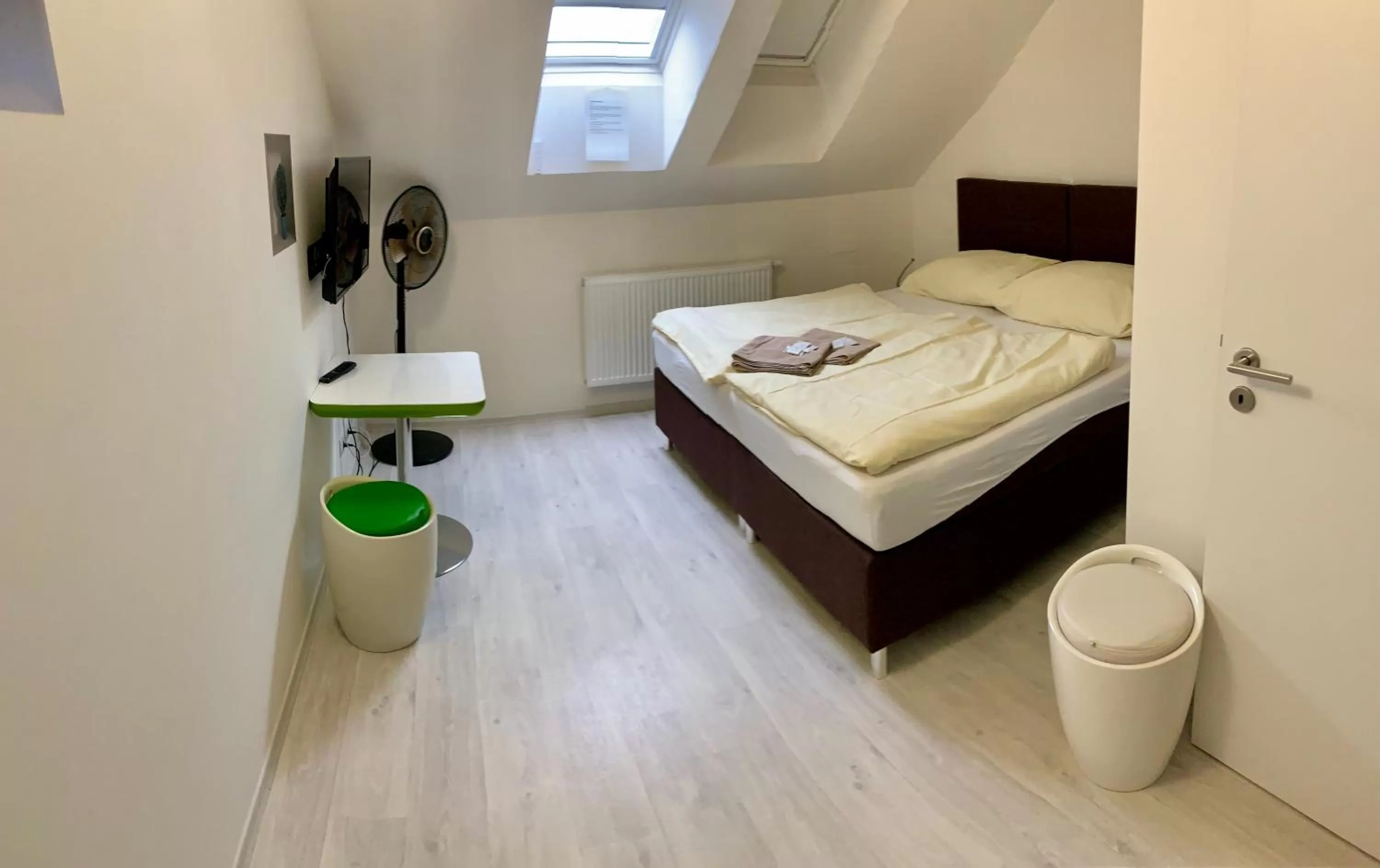 Bed in Hotel Stará Pošta