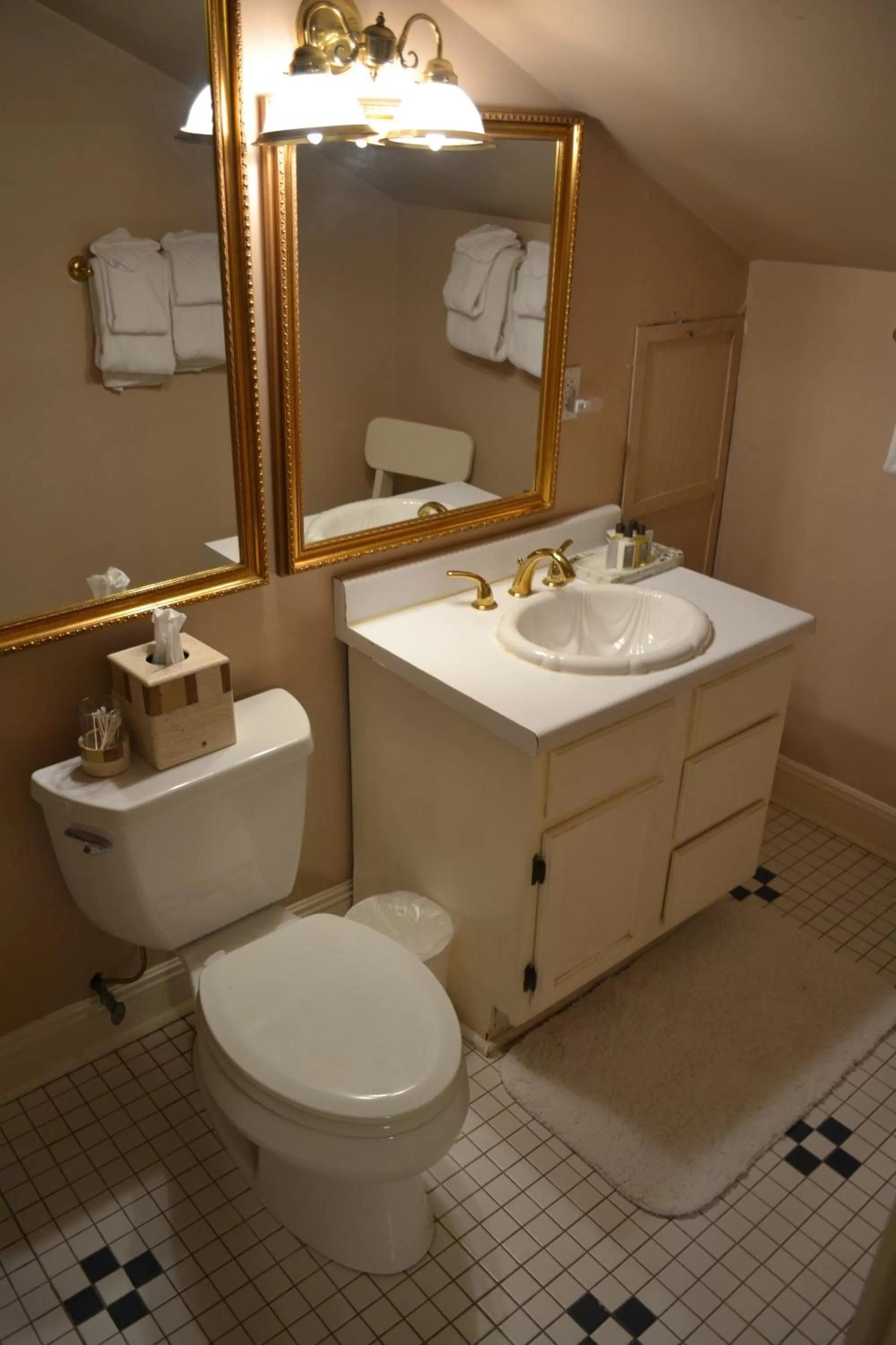 Toilet, Bathroom in Edgar Degas House Historic Home and Museum