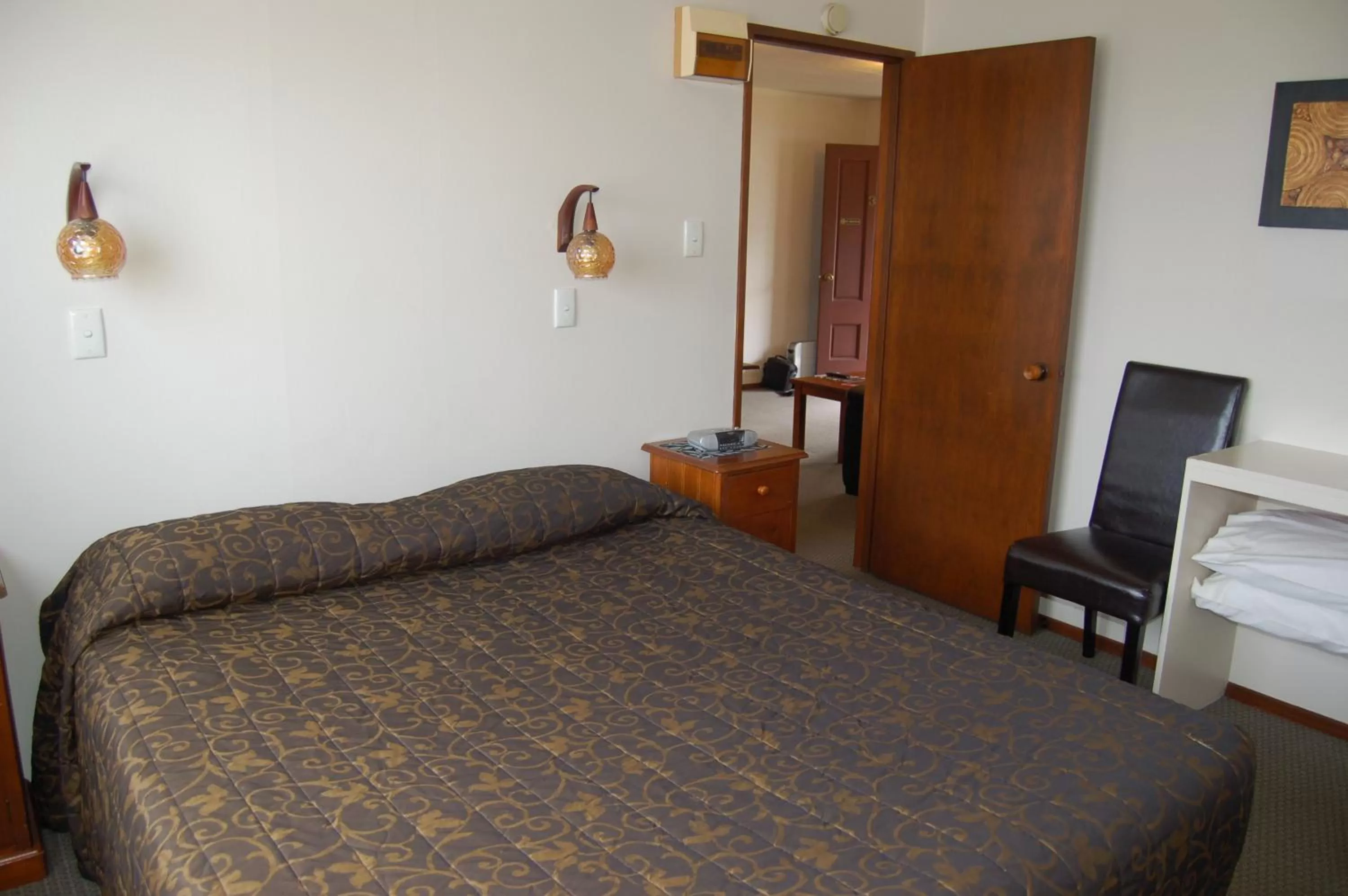 Bed in Carisbrook Motel