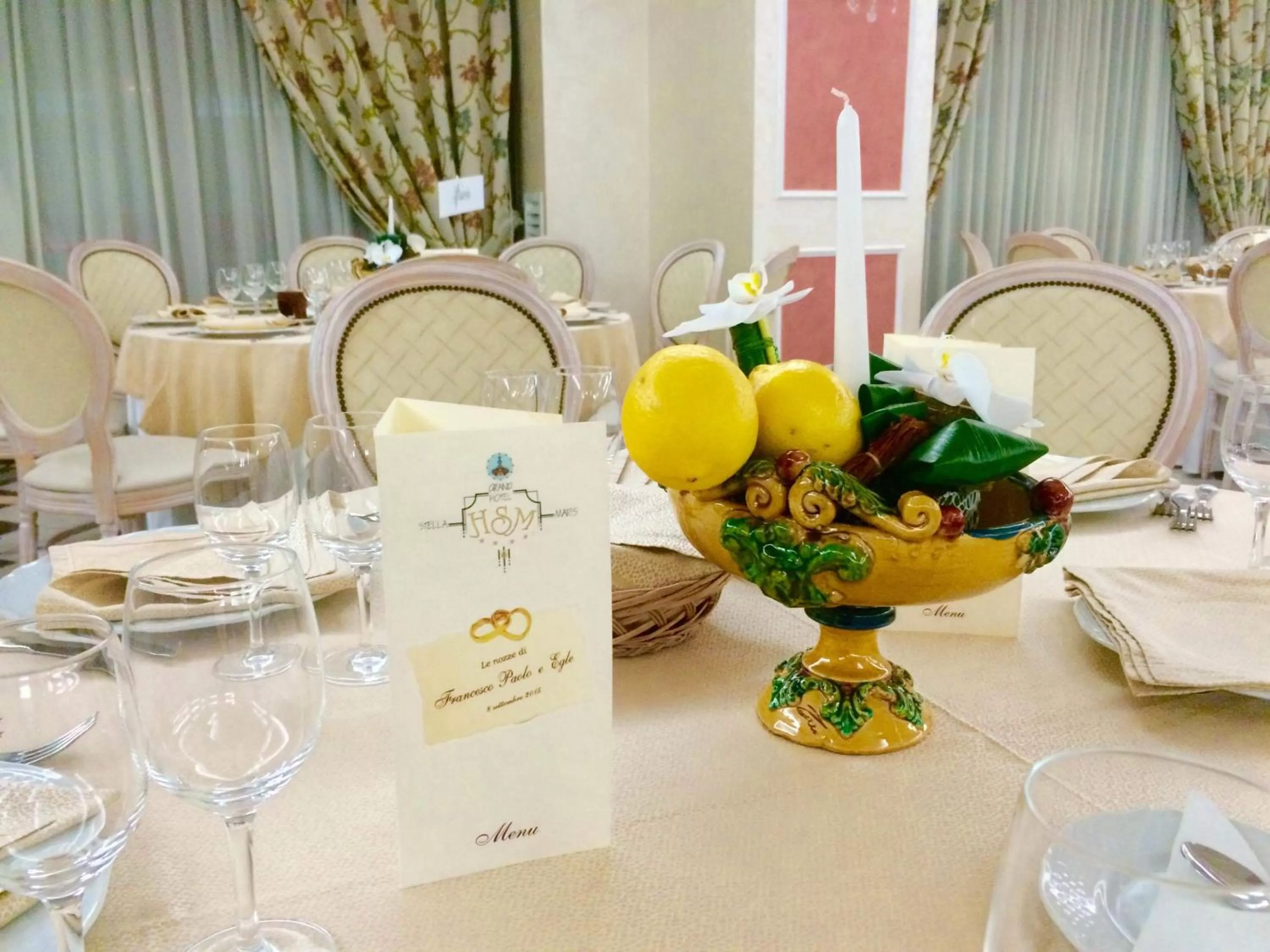 Banquet/Function facilities in Grand Hotel Stella Maris Italia