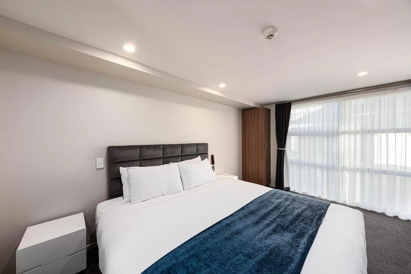 Bedroom, Bed in 311 Motel Riccarton