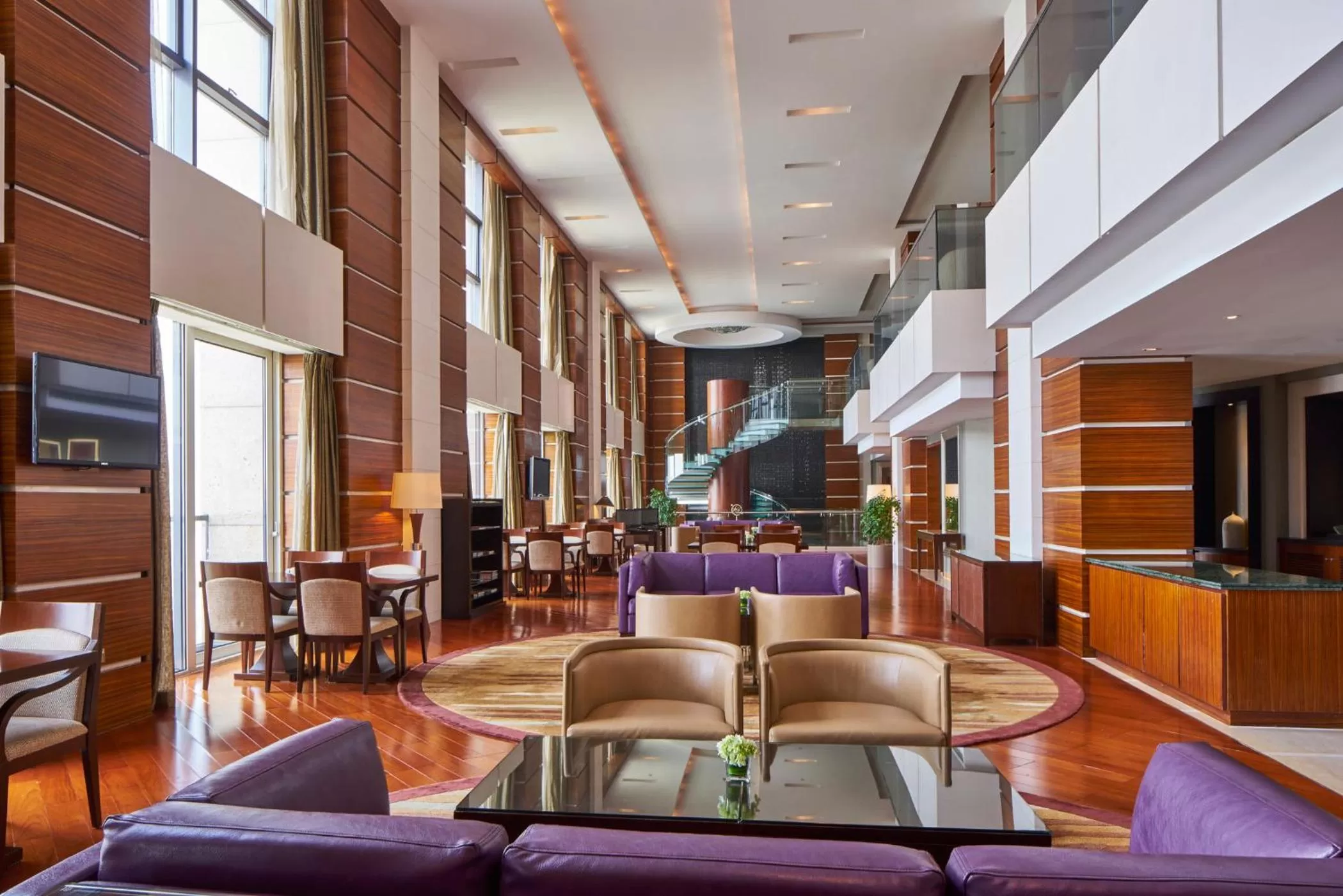 Seating area in Sheraton Zhoushan Hotel