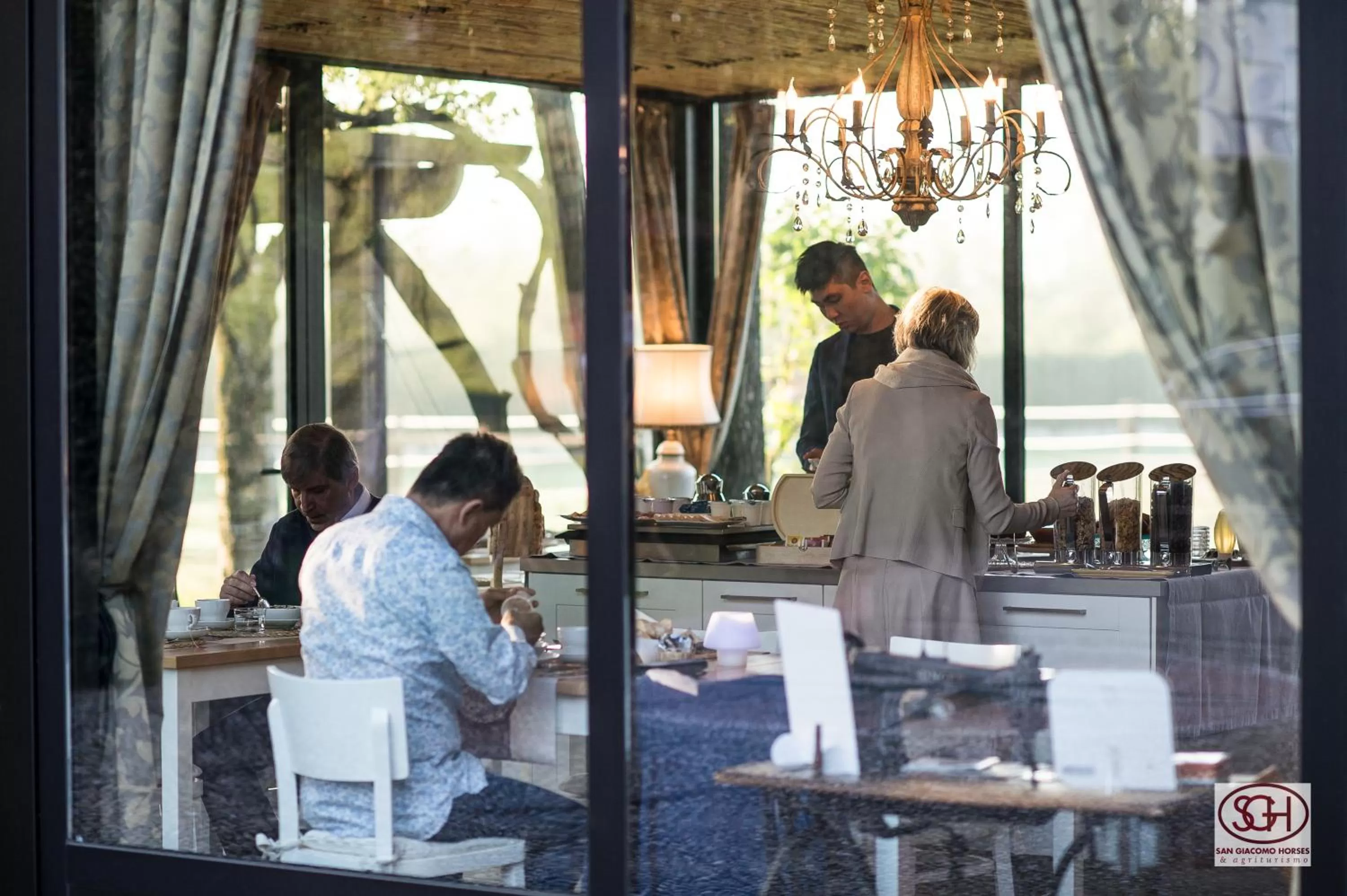 Lobby or reception in San Giacomo Horses & Agriturismo