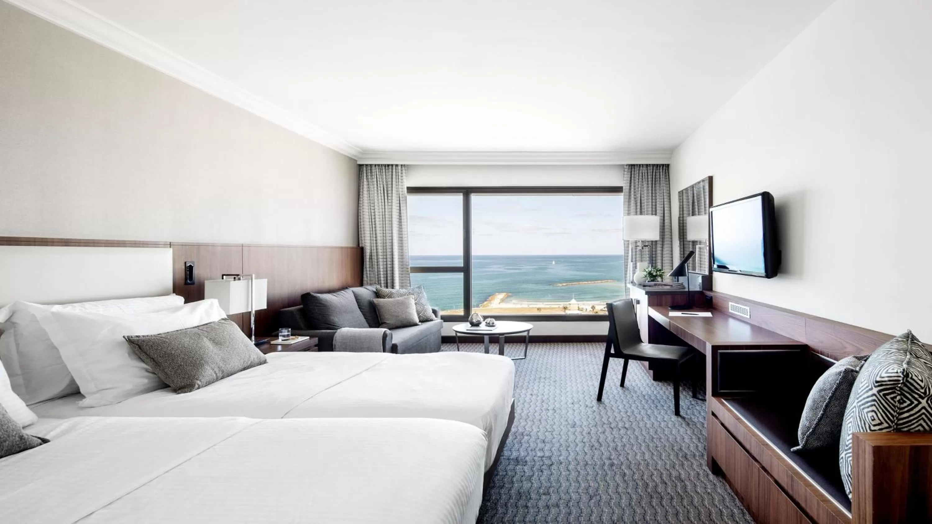 Photo of the whole room, Bed in InterContinental David Tel Aviv by IHG