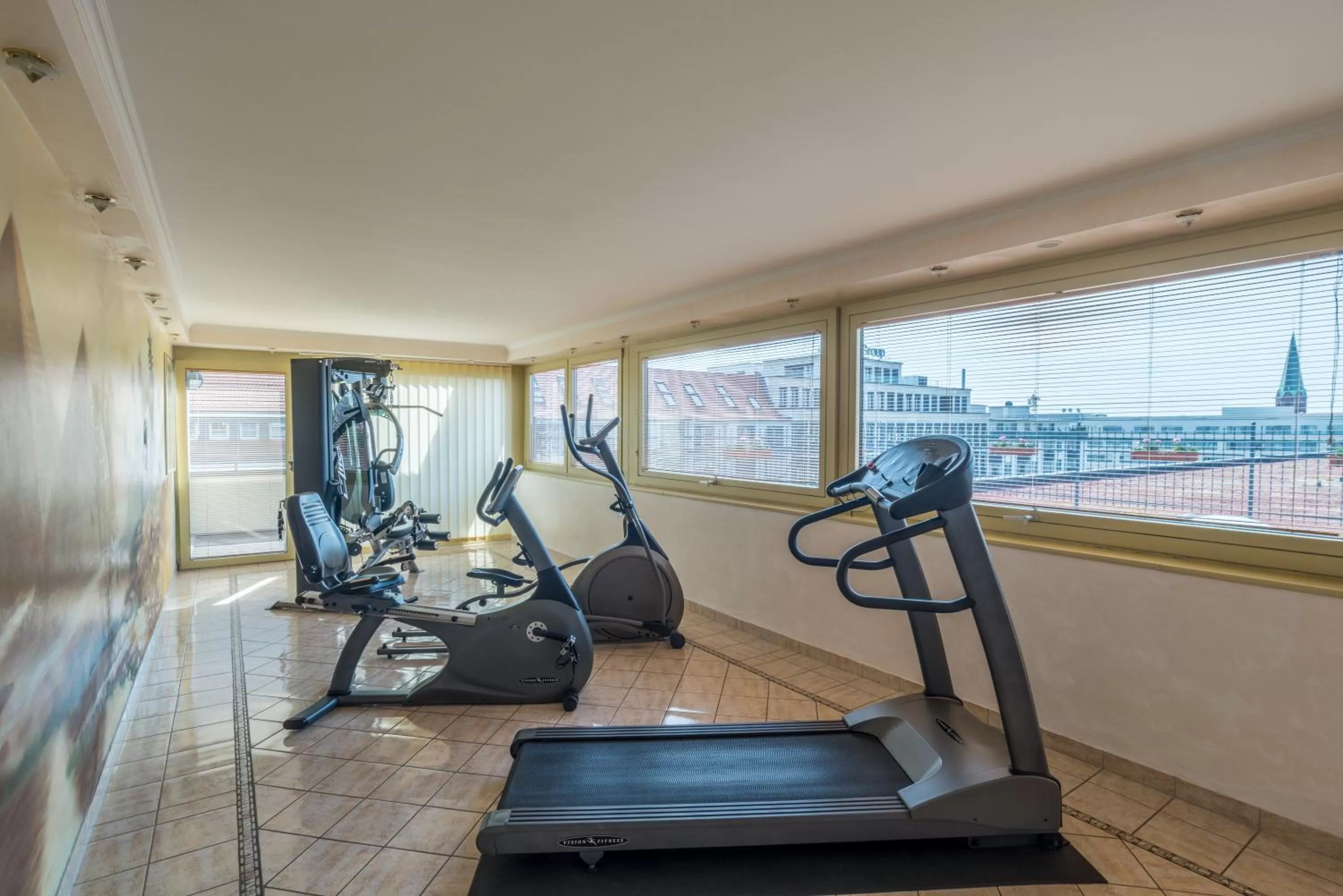 Fitness centre/facilities in Hollywood Media Hotel am Kurfürstendamm