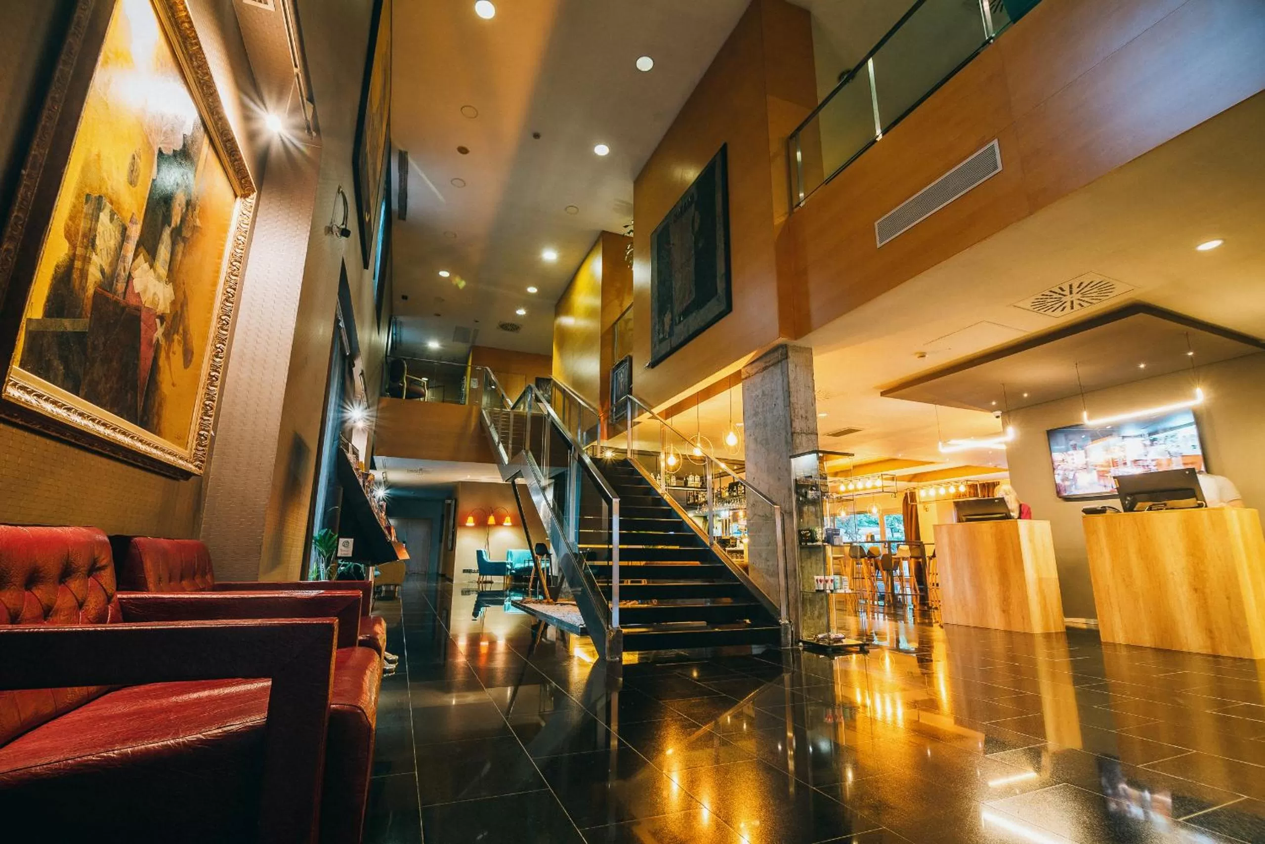 Property building in Eurohotel Diagonal Port