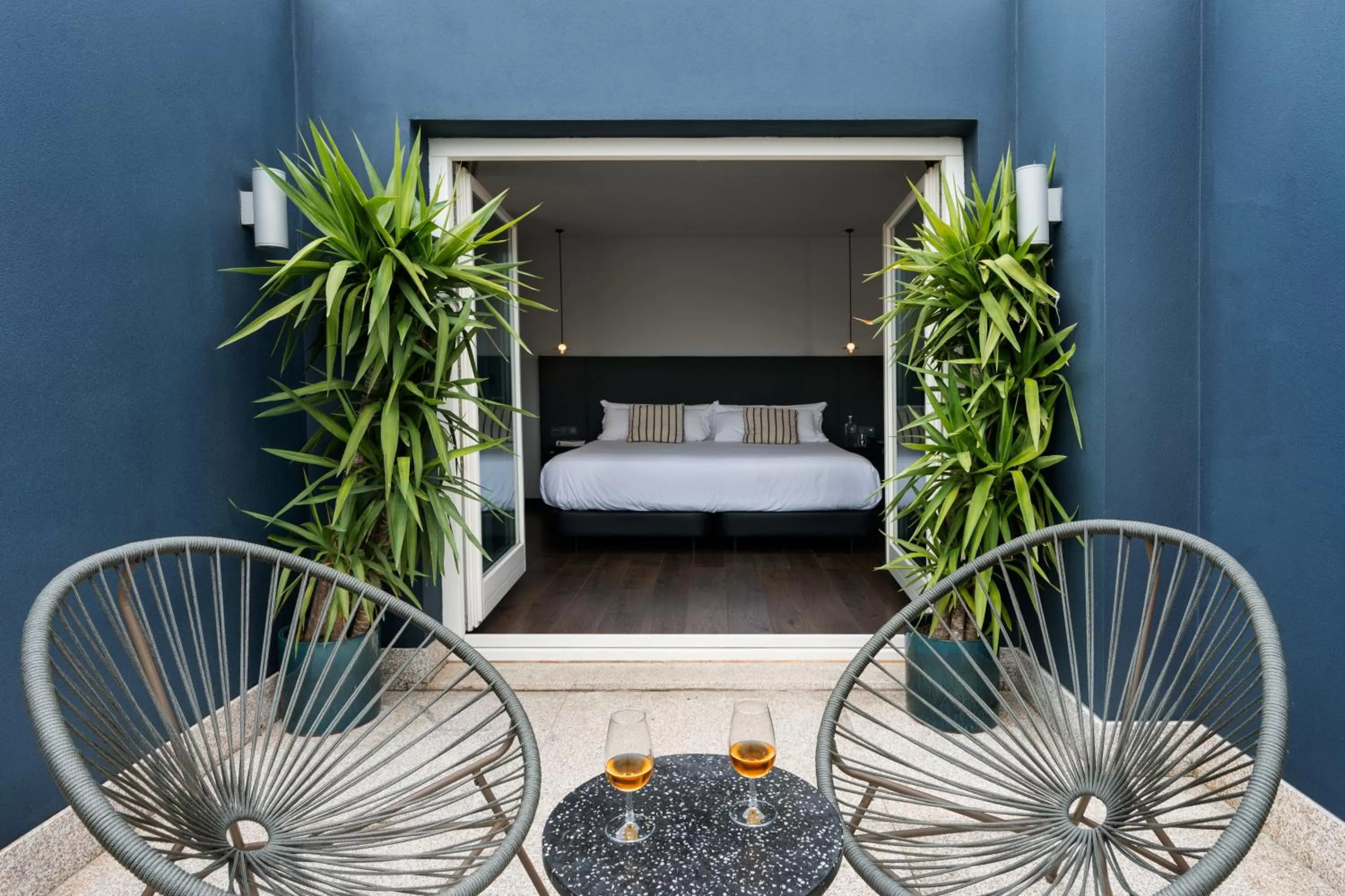 Balcony/Terrace, Bed in chic&basic Gravity